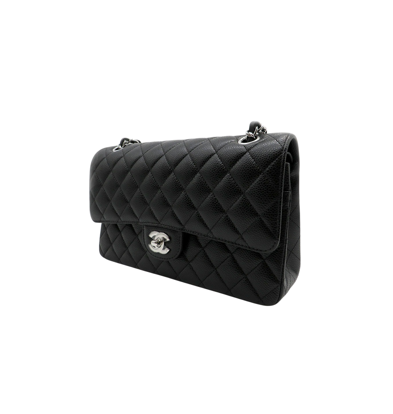 Chanel Flap Bag Caviar calfskin in Black