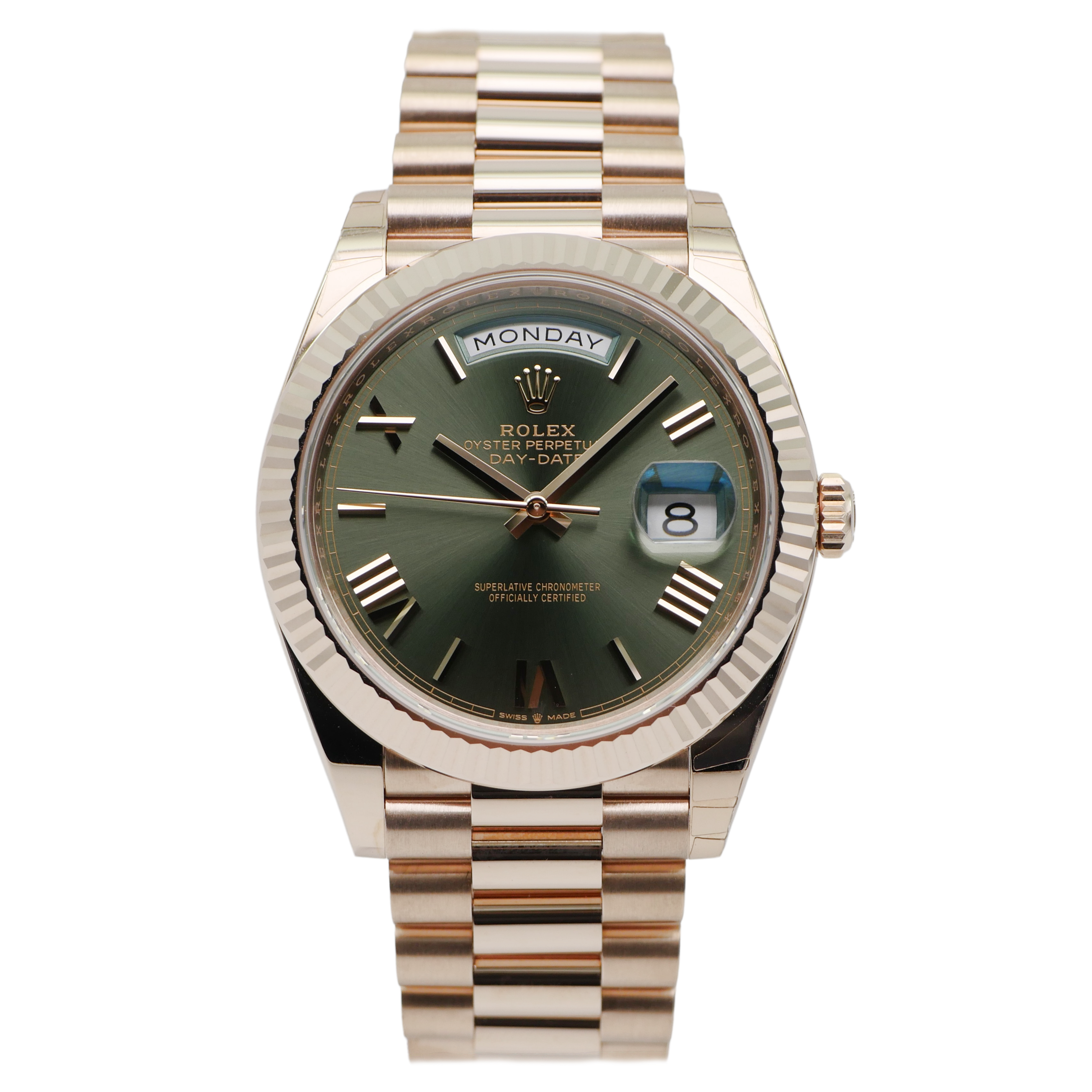 Rolex Day-Date 40 Roségold 228235 - 2024 "vollverklebt"