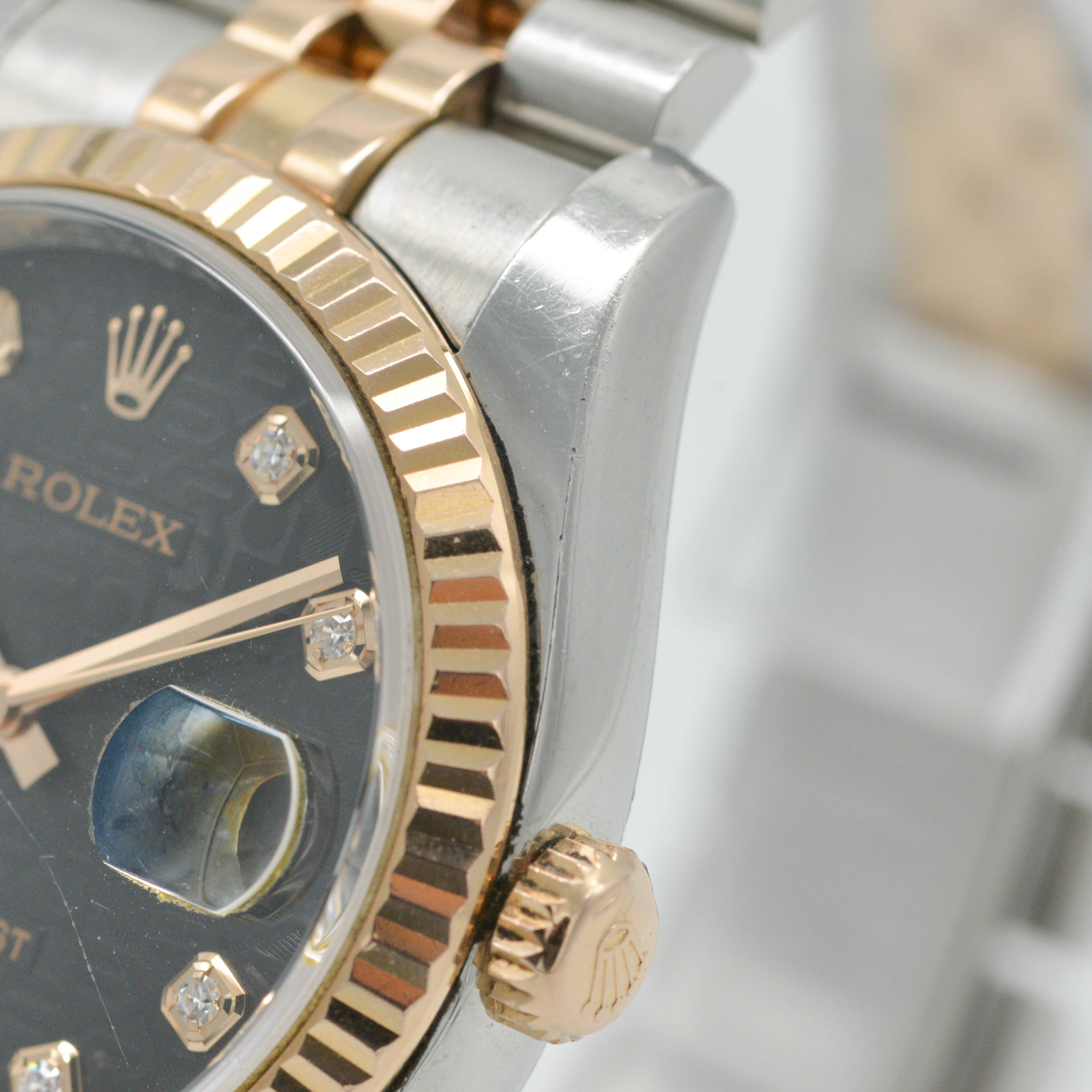 Rolex Datejust 36mm Stahl / Roségold 116231 - 2011