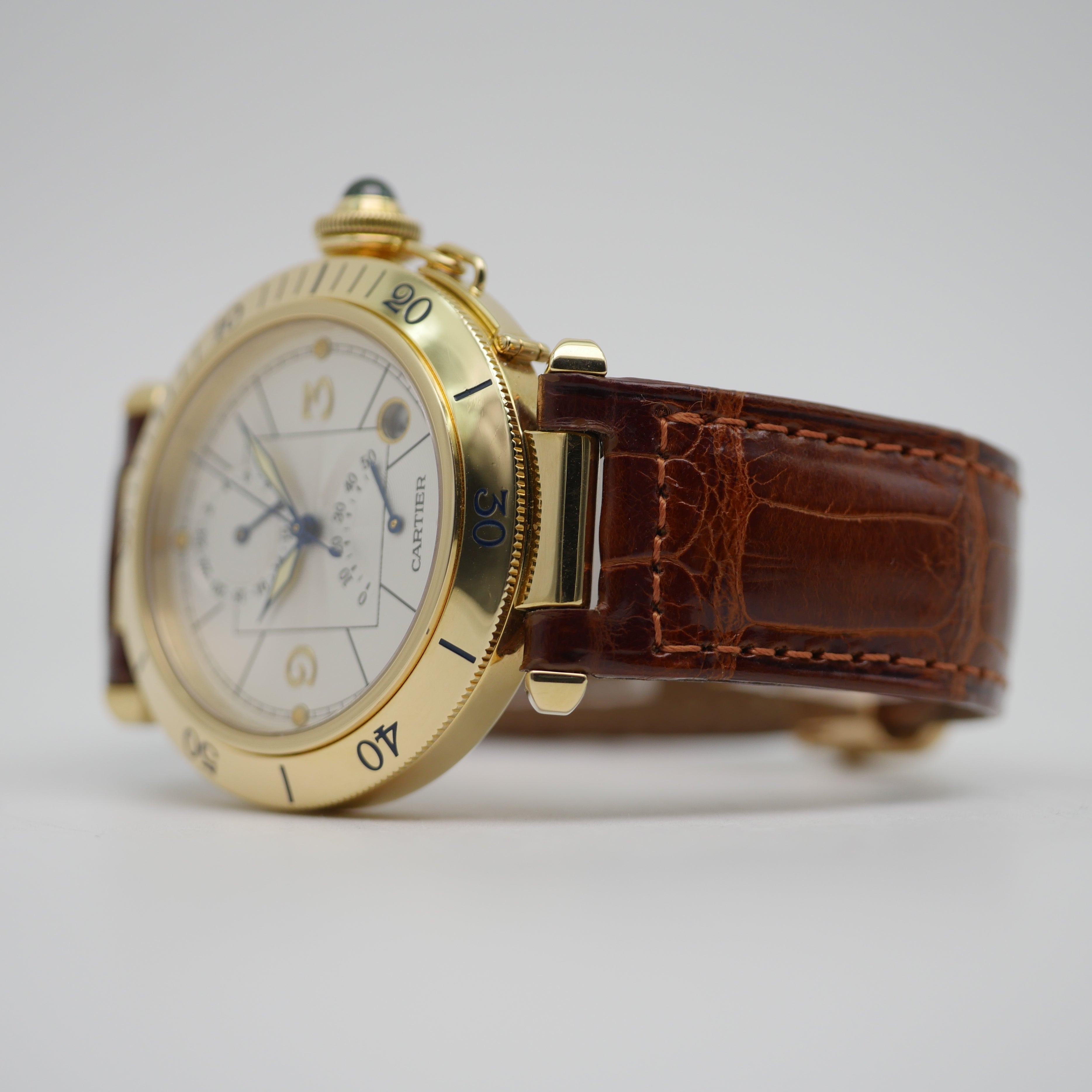 Cartier Power Reserve GMT Yellow Gold 2395 - 1999