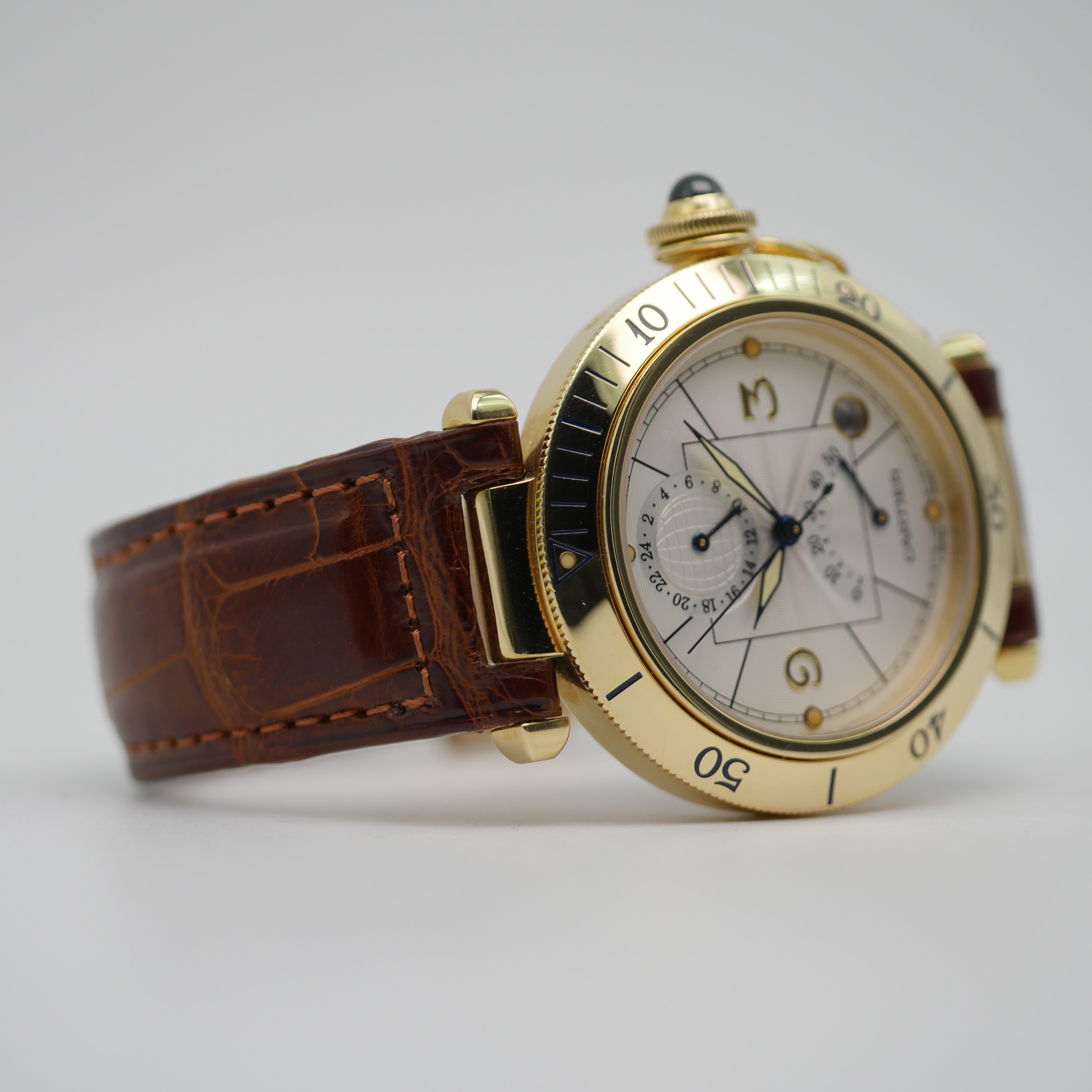 Cartier Power Reserve GMT Yellow Gold 2395 - 1999