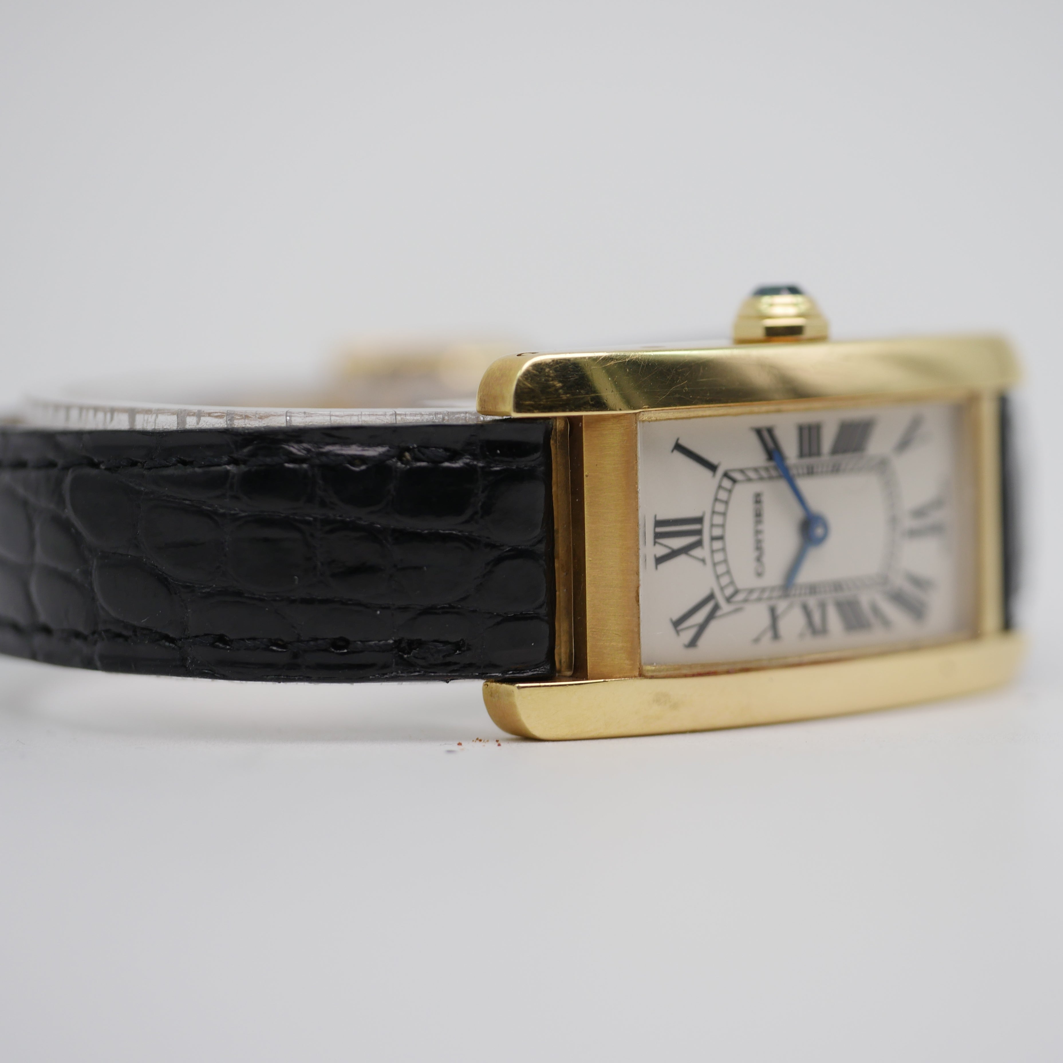 Cartier Tank Americaine Gelbgold 1710