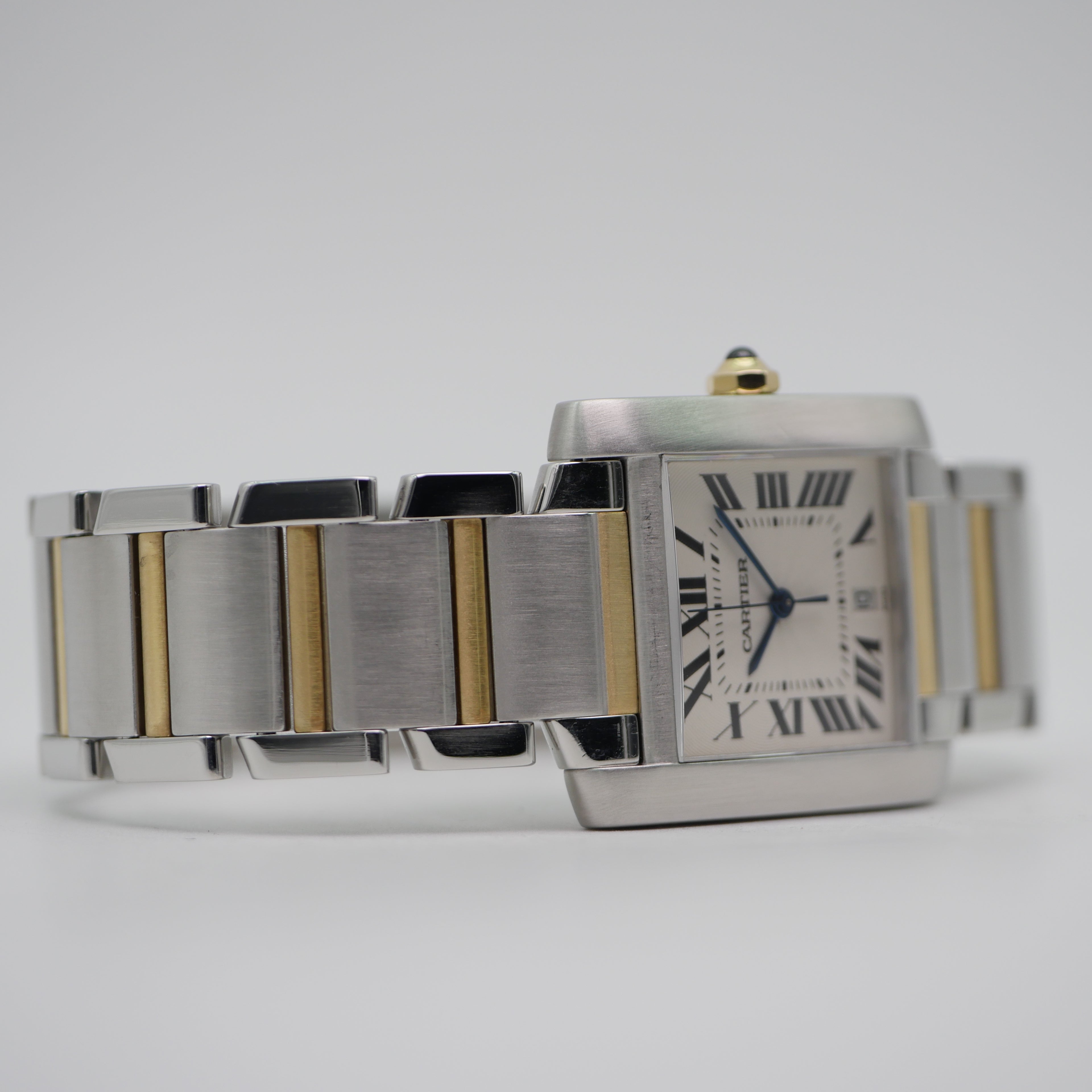 Cartier Tank Francaise Steel / Yellow Gold 2302 - 1998