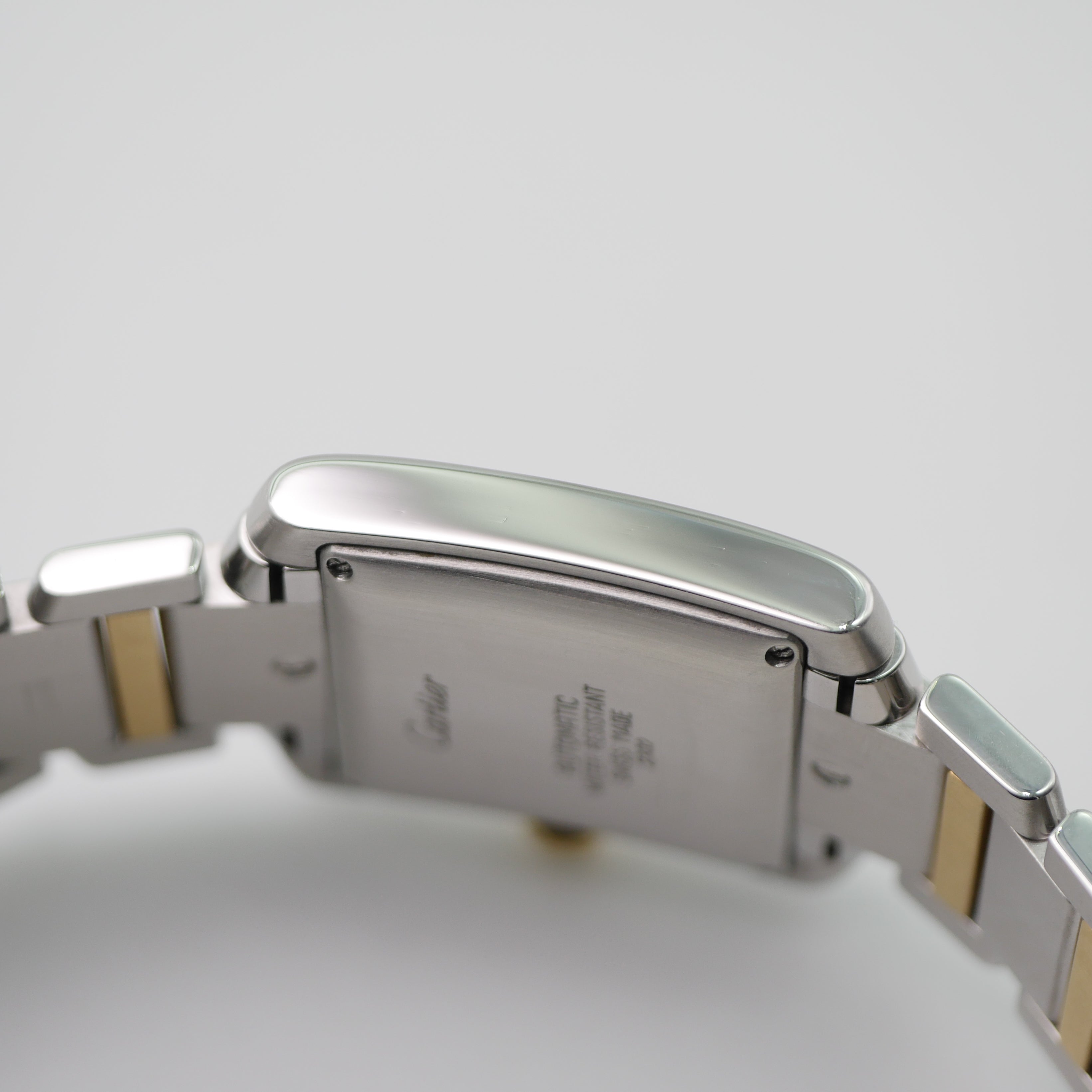 Cartier Tank Francaise Stahl / Gelbgold 2302 - 1998