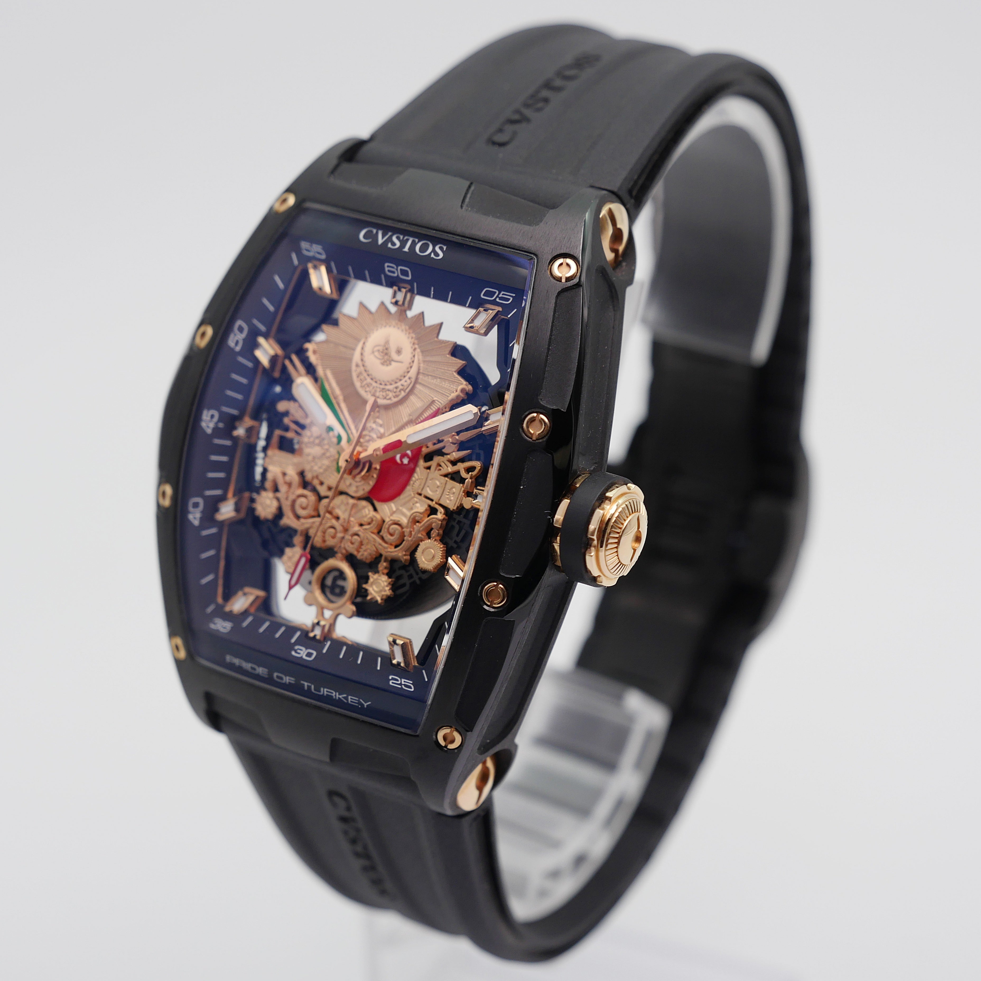 Cvstos Jetliner II Skull Inkvaders Wristwatch A10101.4106001 Titanium Steel  | eBay