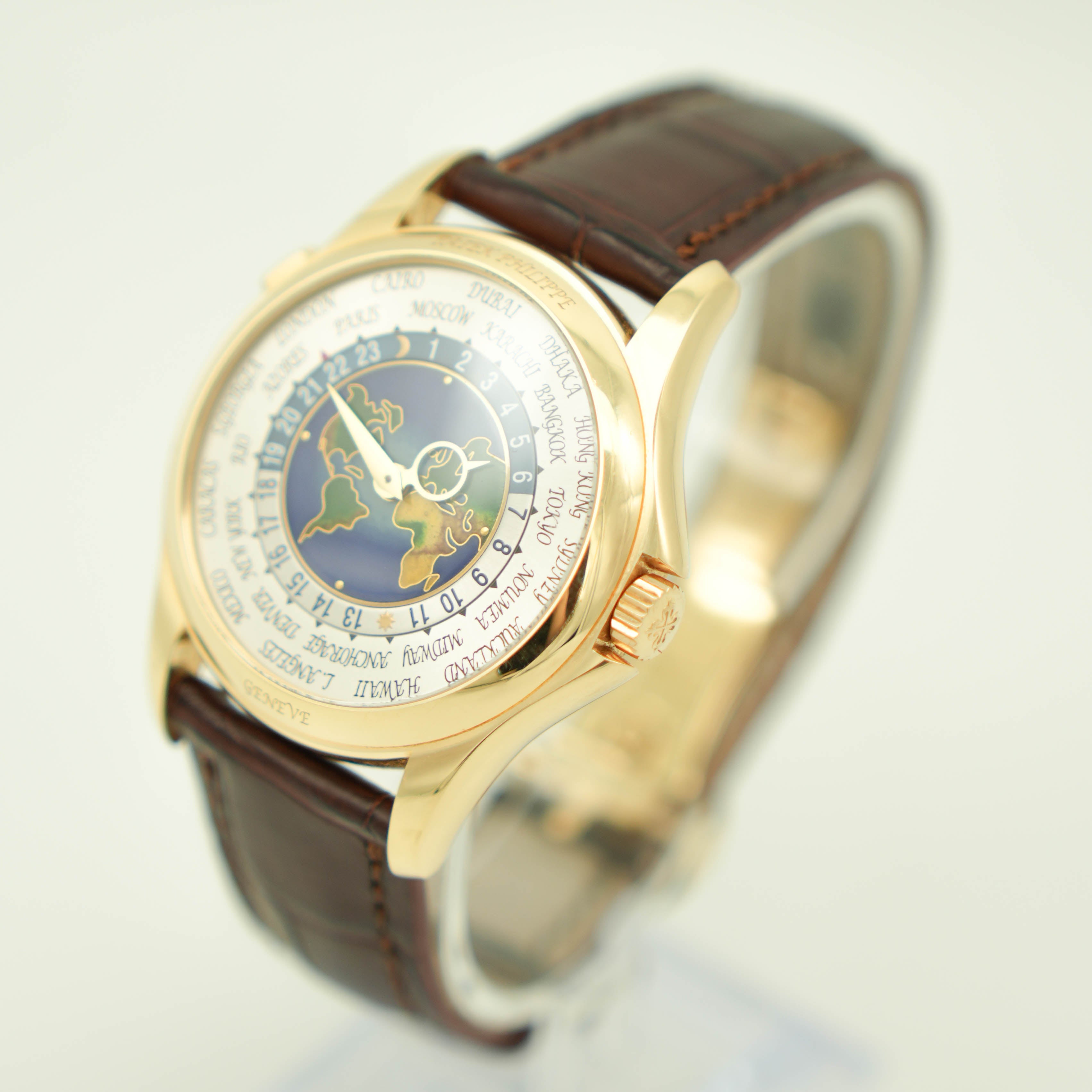 Patek philippe best sale world time 5131j