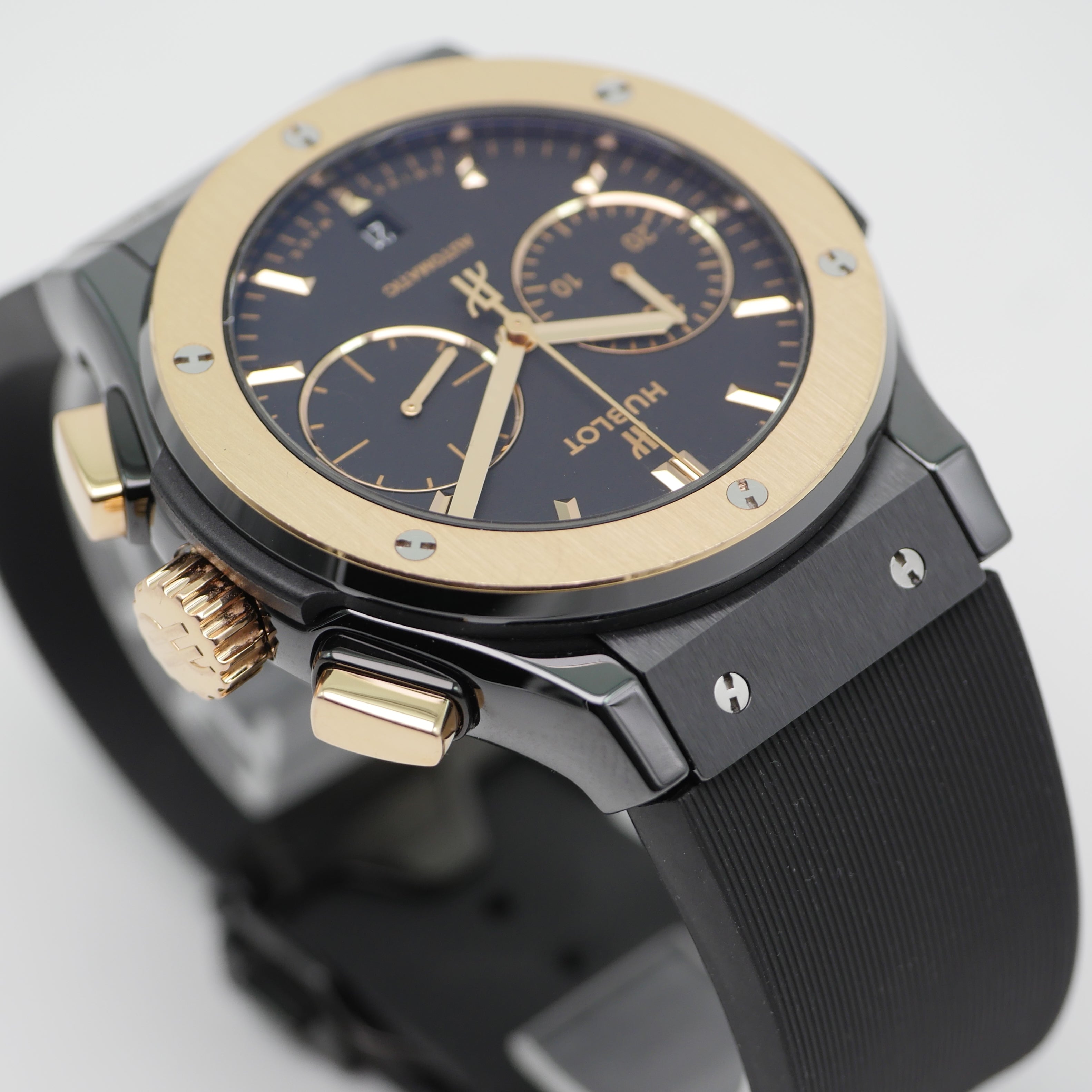 Hublot hot sale gold uhr