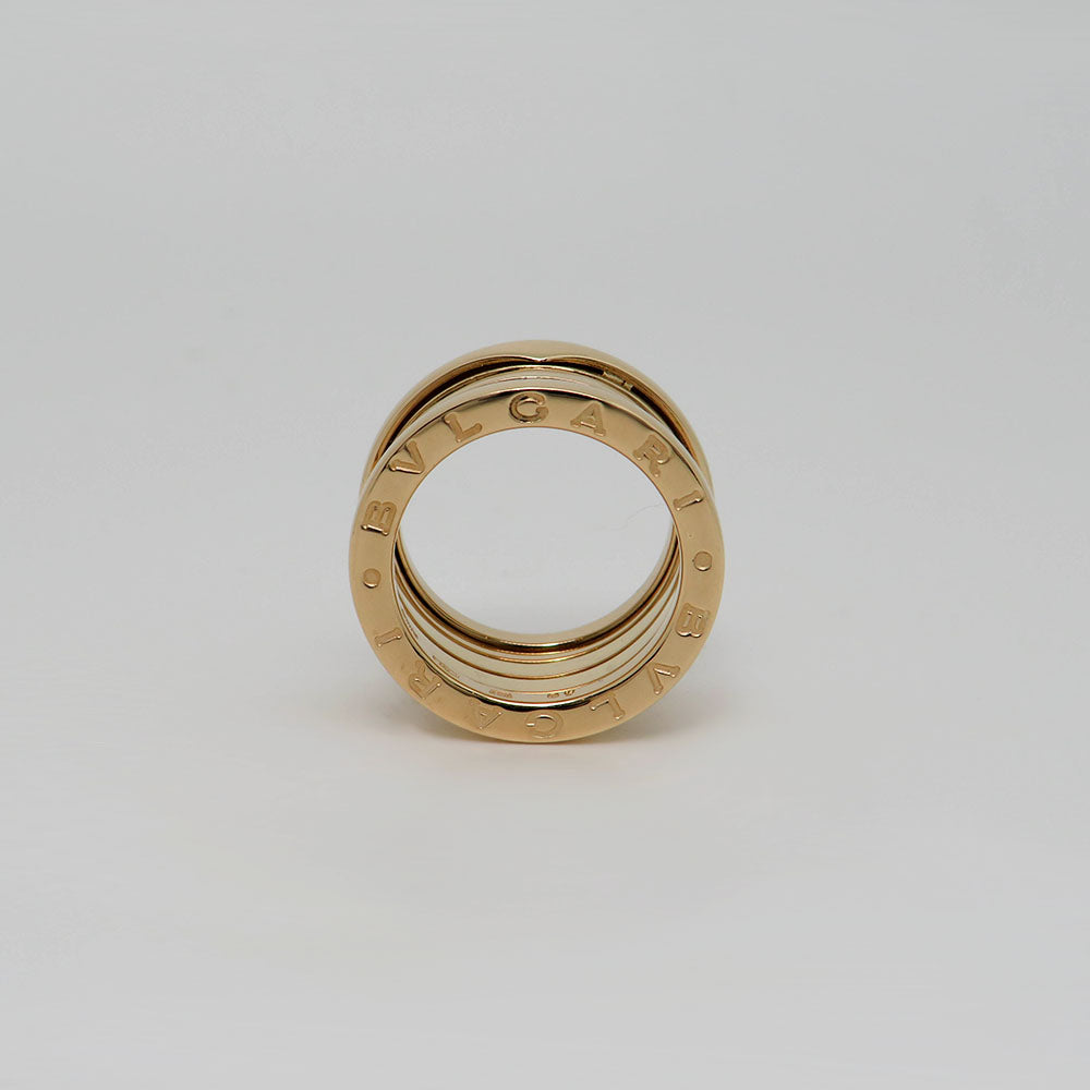 Bvlgari B-Zero 1, 4-Band-Ring in 750/18K Gelbgold Gr. 48 mit Box