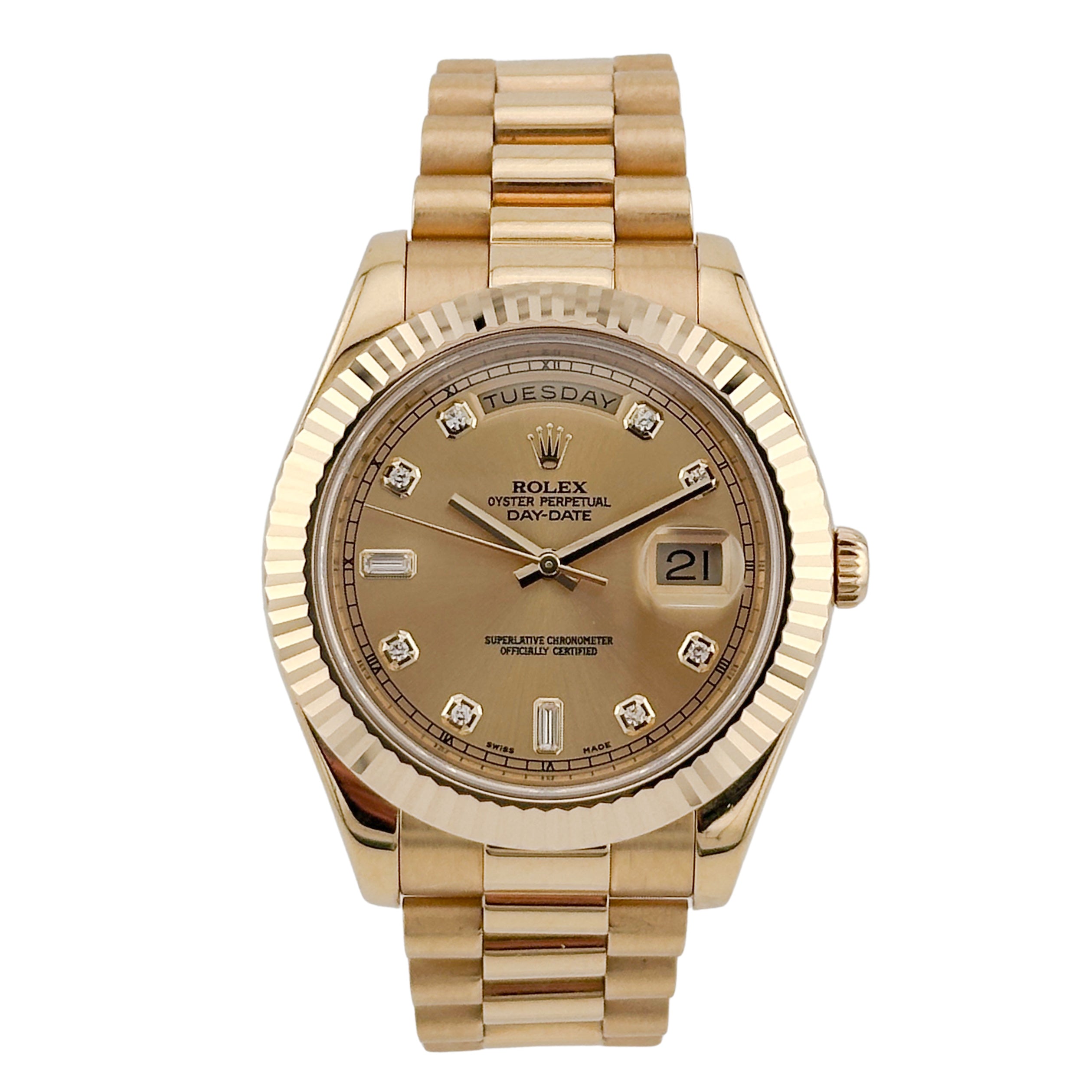 Rolex Day-Date II Gelbgold 218238 - 2016