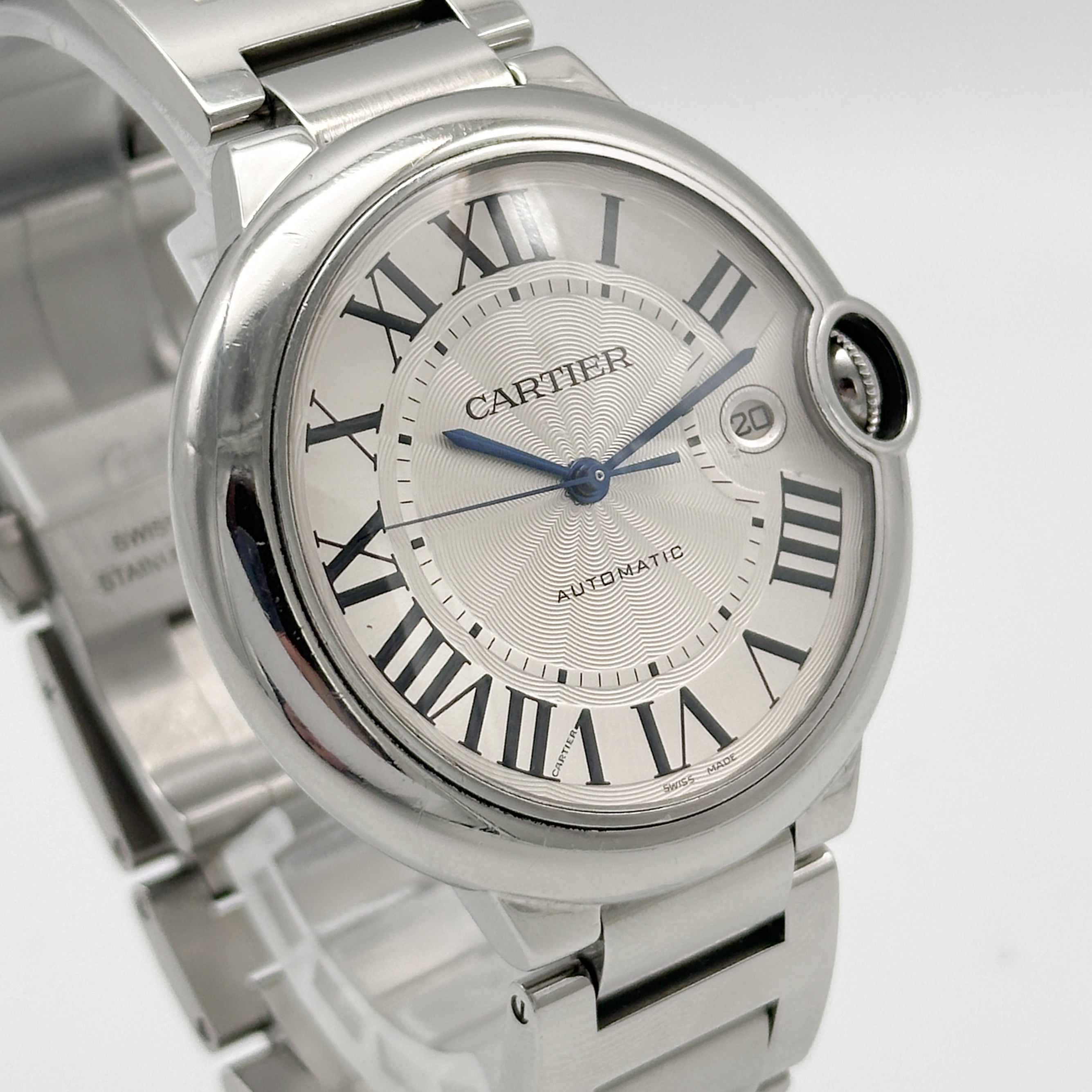 Cartier Ballon Bleu Steel 3001