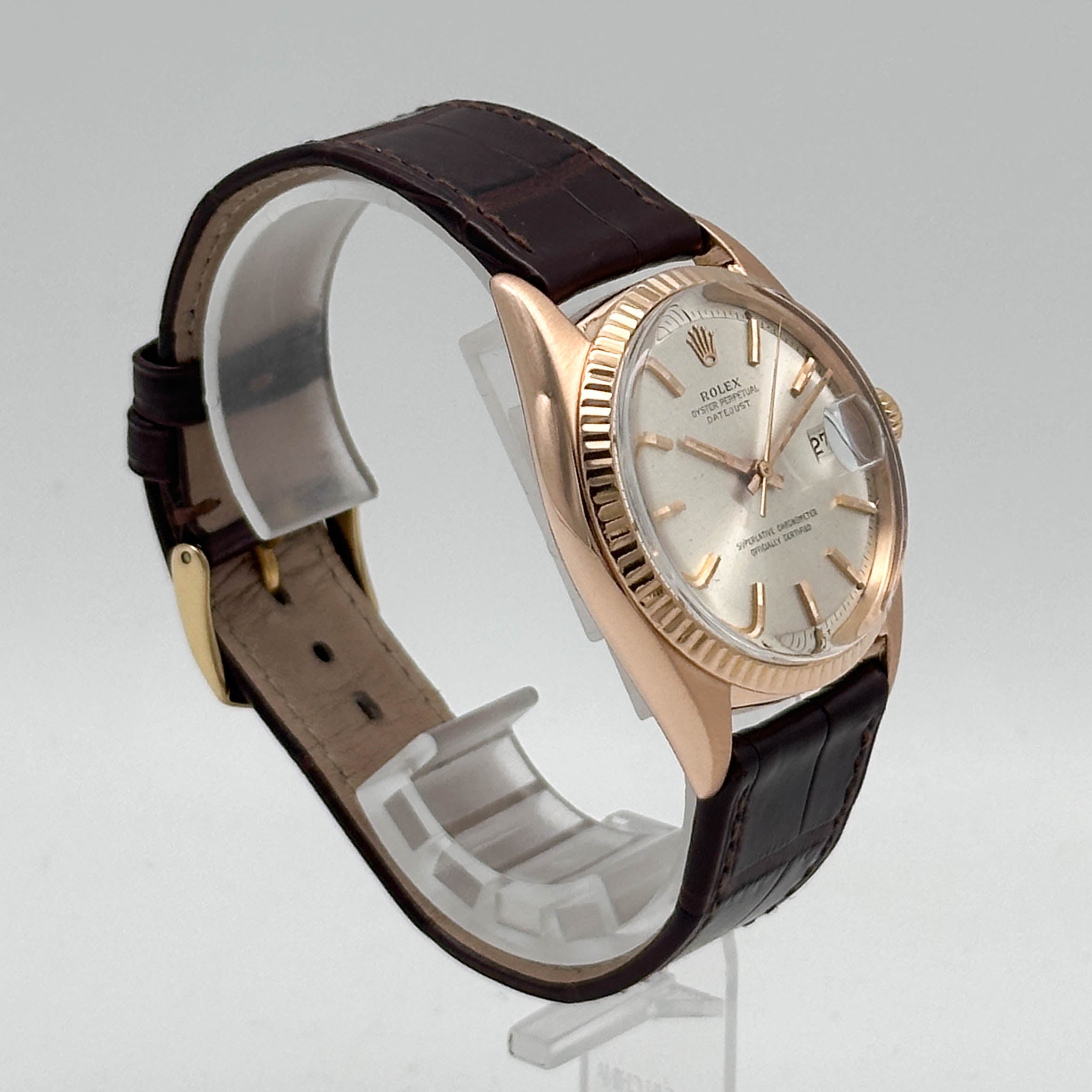 Rolex Datejust 36 rose gold 1601