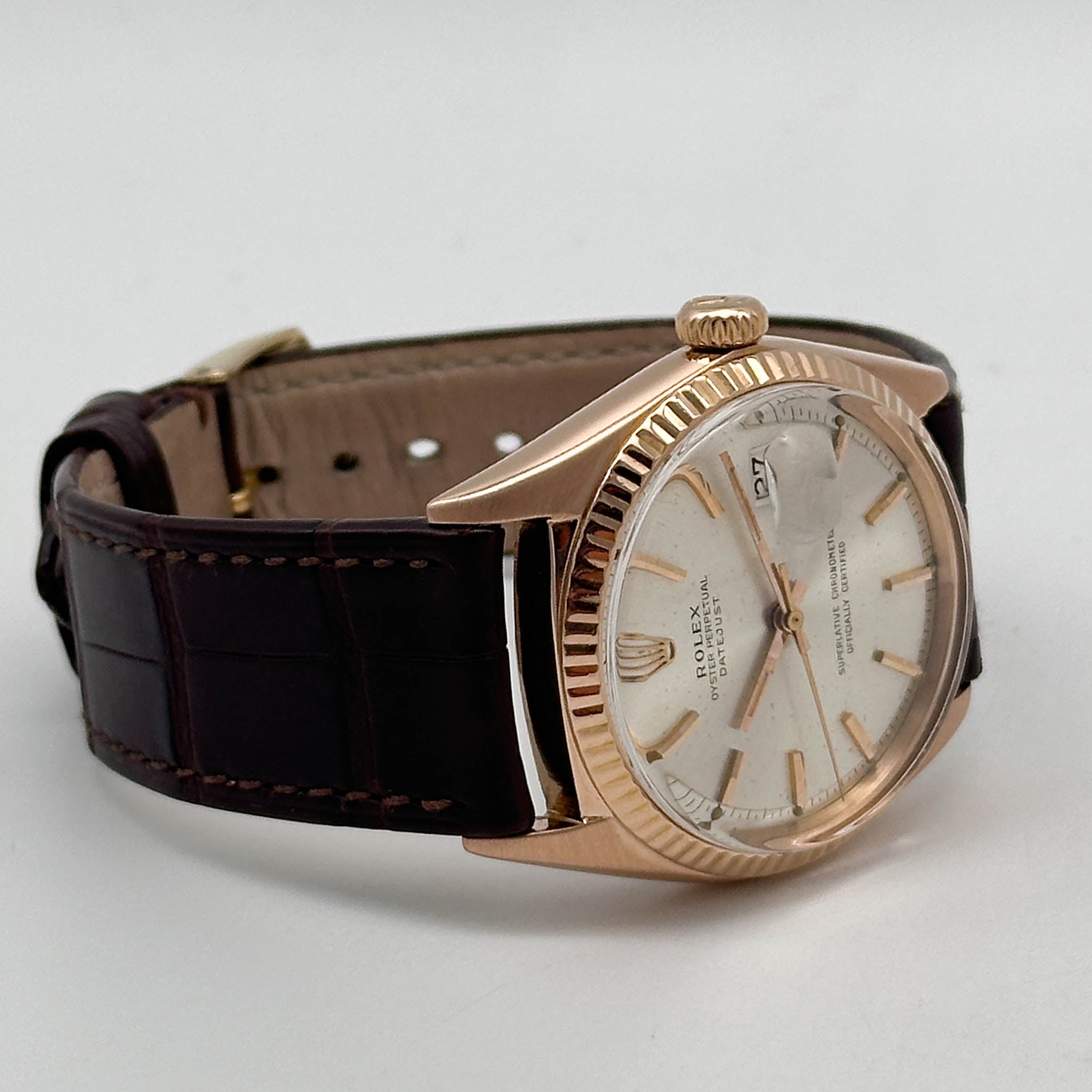 Rolex Datejust 36 rose gold 1601