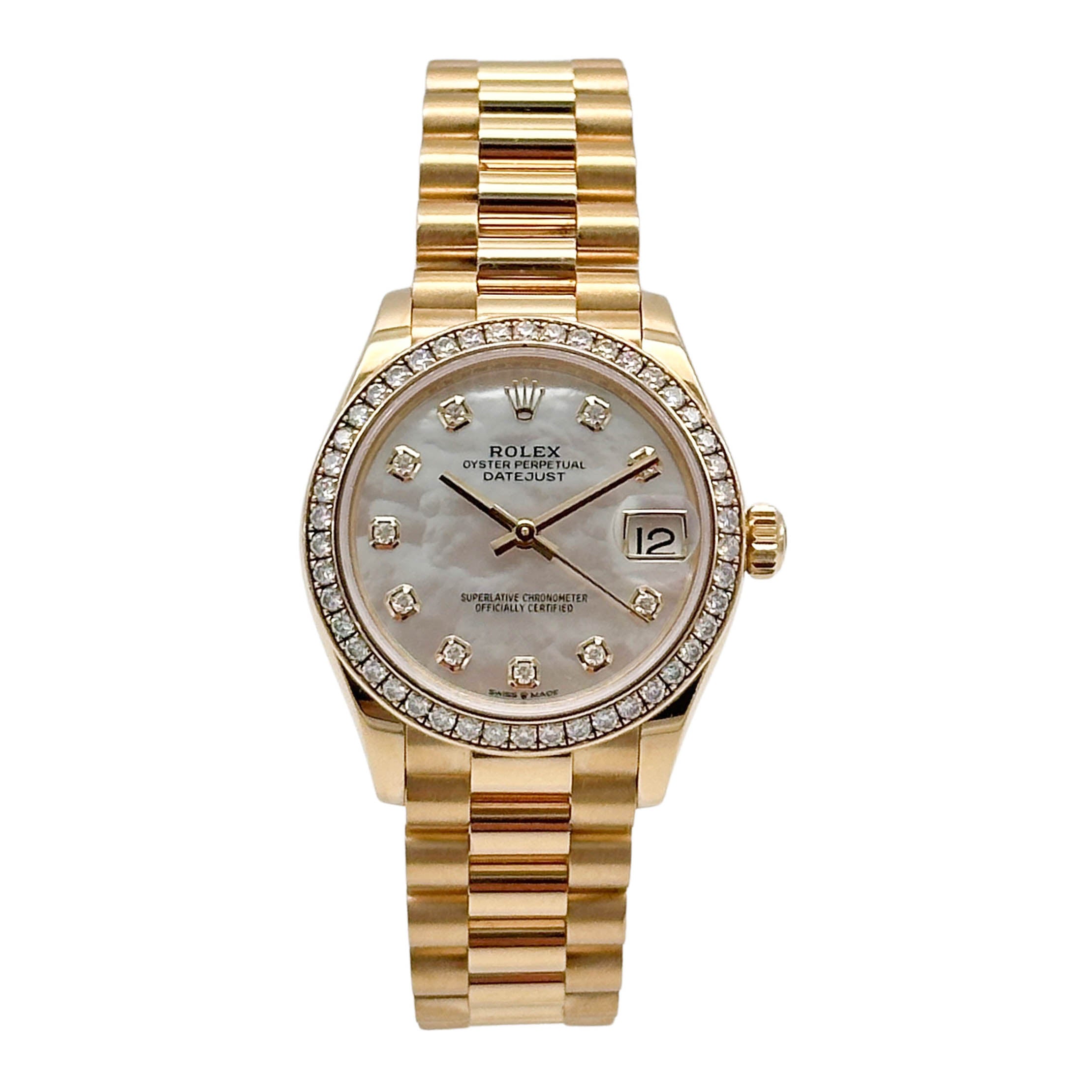 Rolex Datejust 31 Gelbgold MOP Dial 278288RBR- 2022