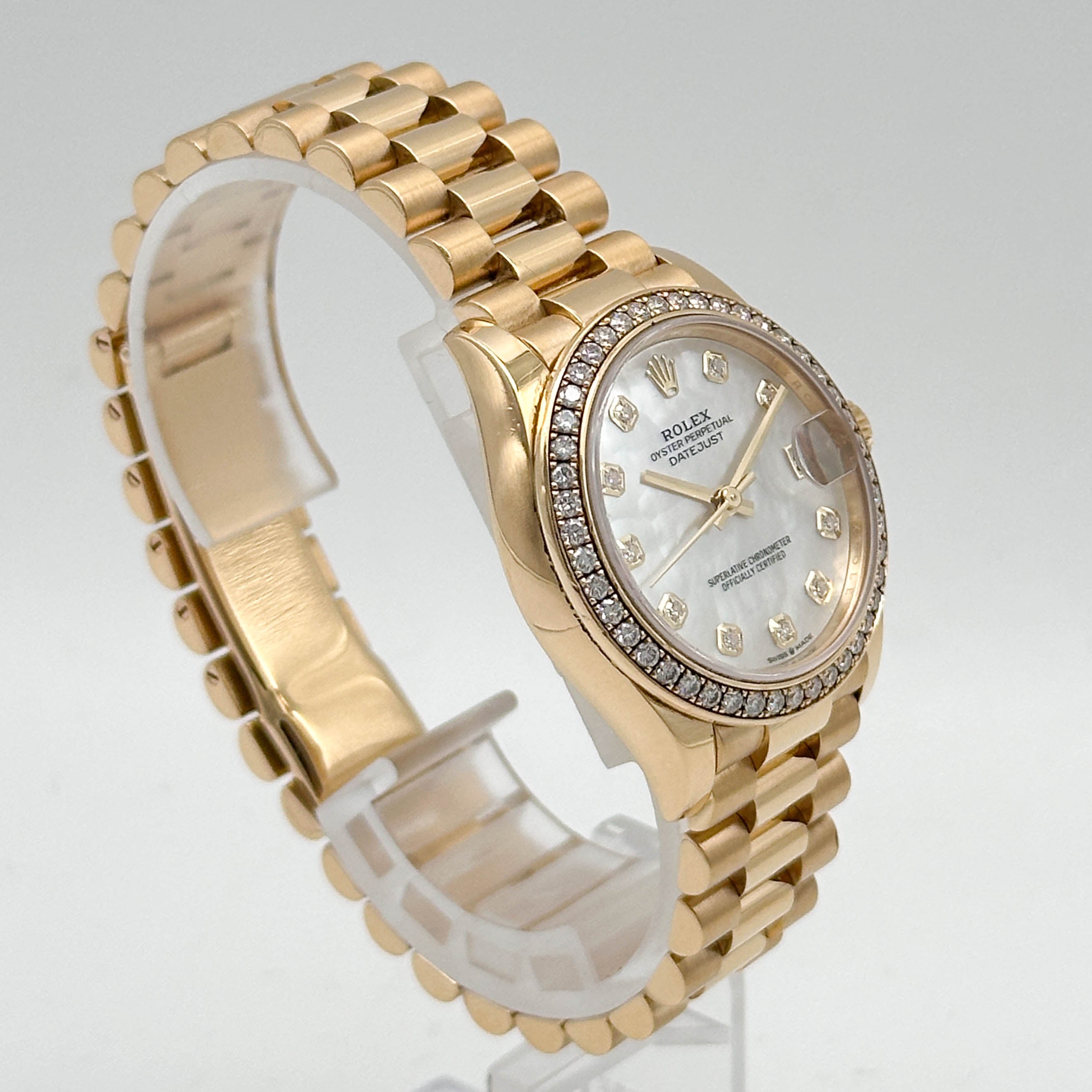 Rolex Datejust 31 Gelbgold MOP Dial 278288RBR- 2022