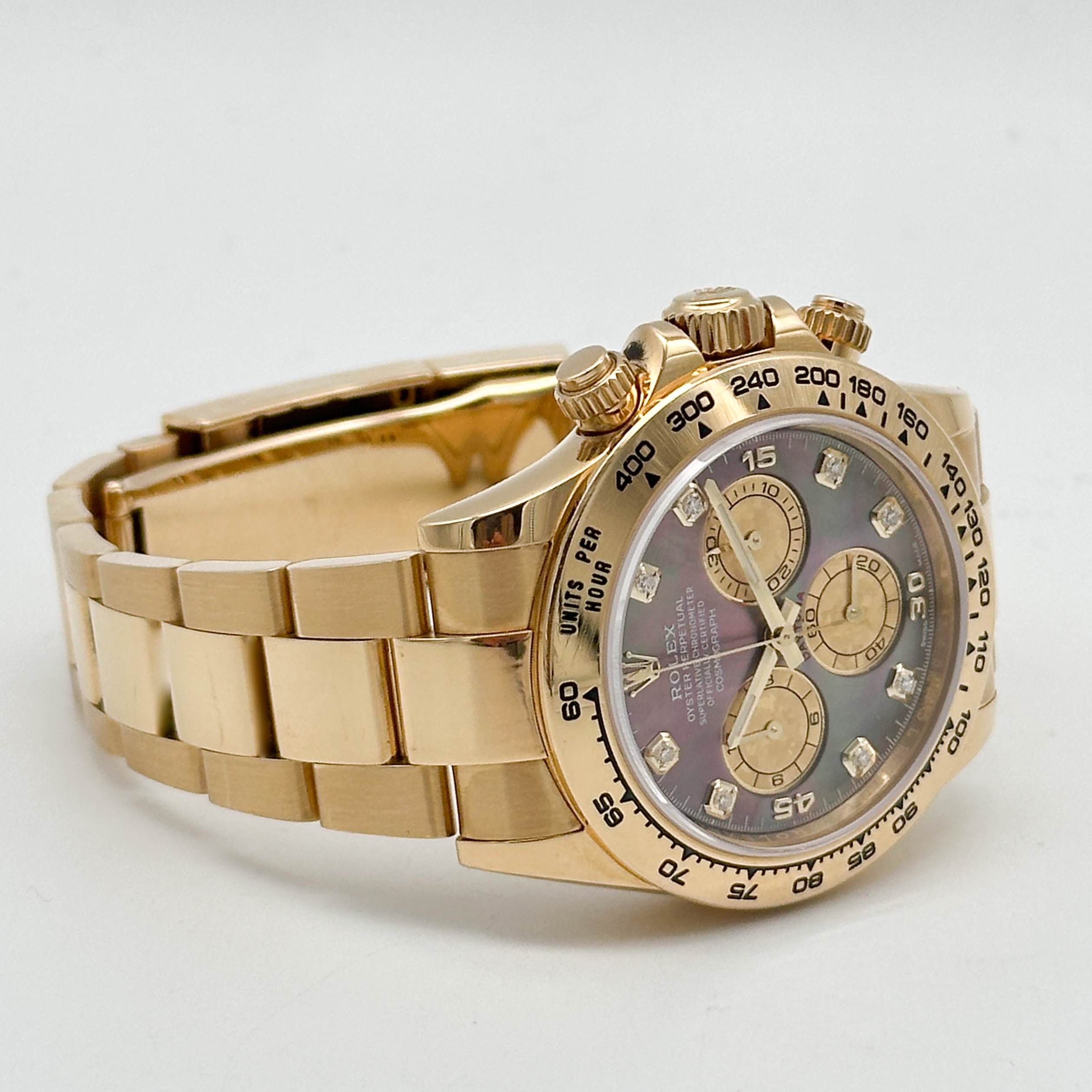 Rolex Daytona Yellow Gold Tahiti MOP Dial 116508 - 2021