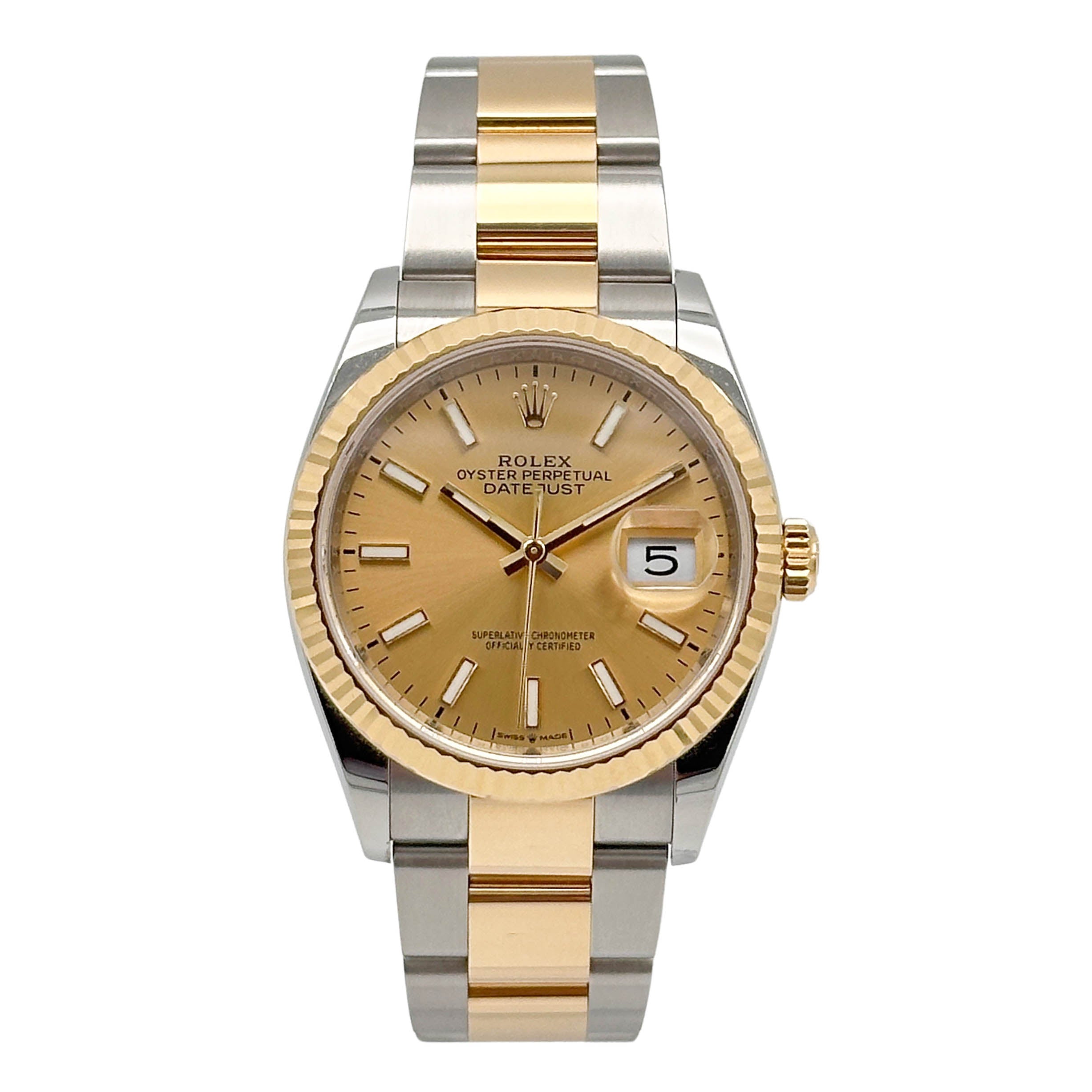 Rolex Datejust 36 Steel/Yellow Gold 126233 - 2021