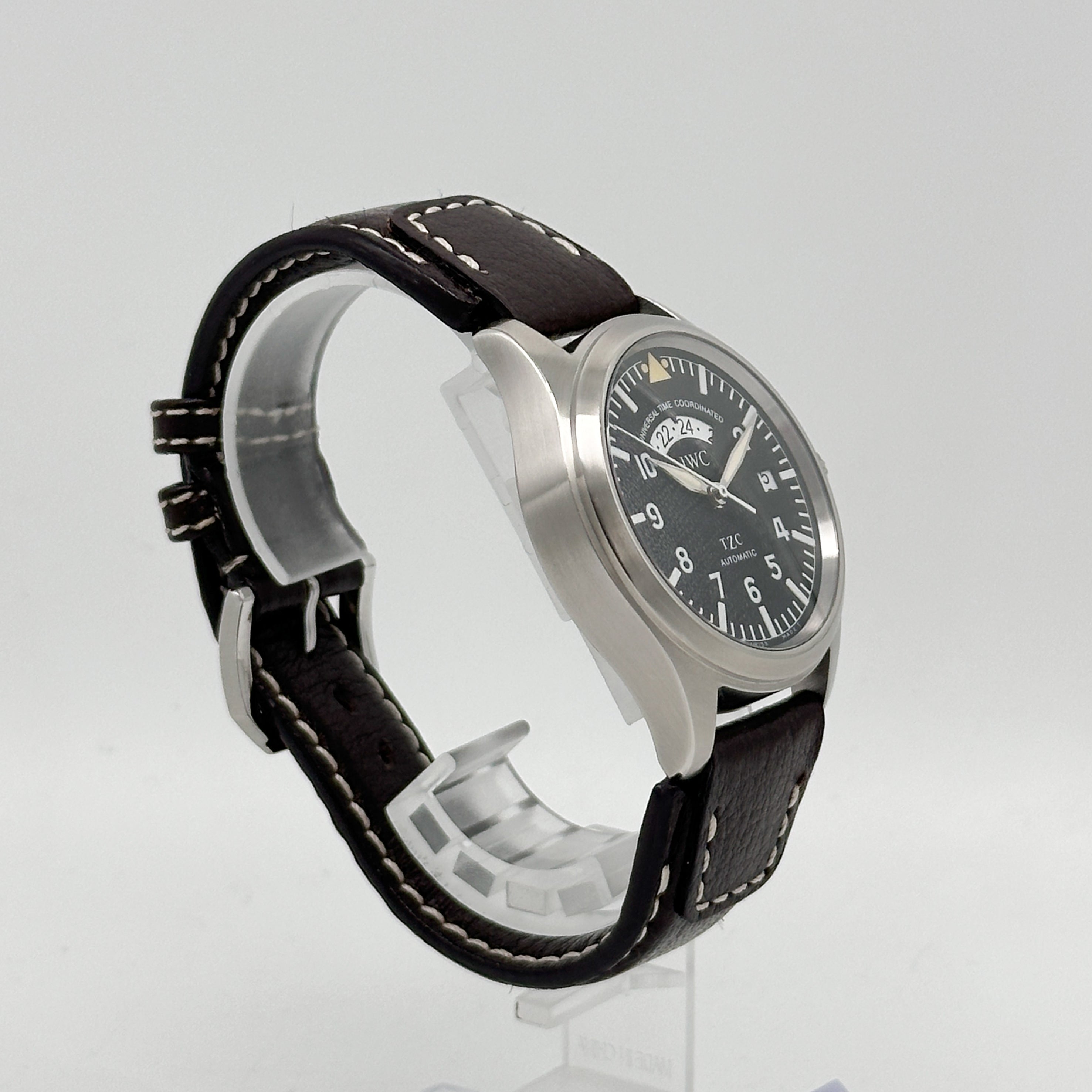 IWC Fliegeruhr Spitfire UTC Stahl IW3251