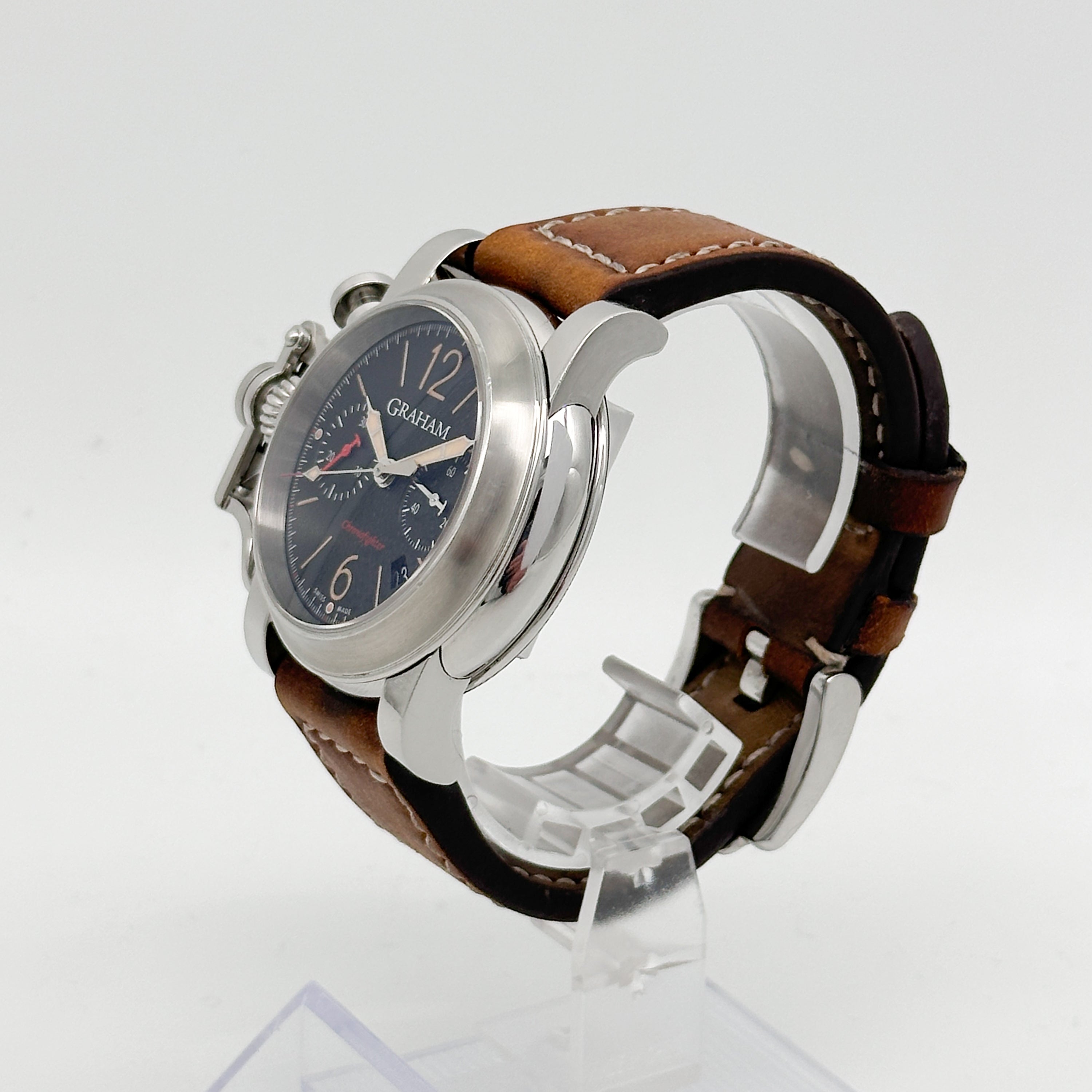 Graham Chronofighter R.A.C. Stahl 2CRBS.B10A.L81S