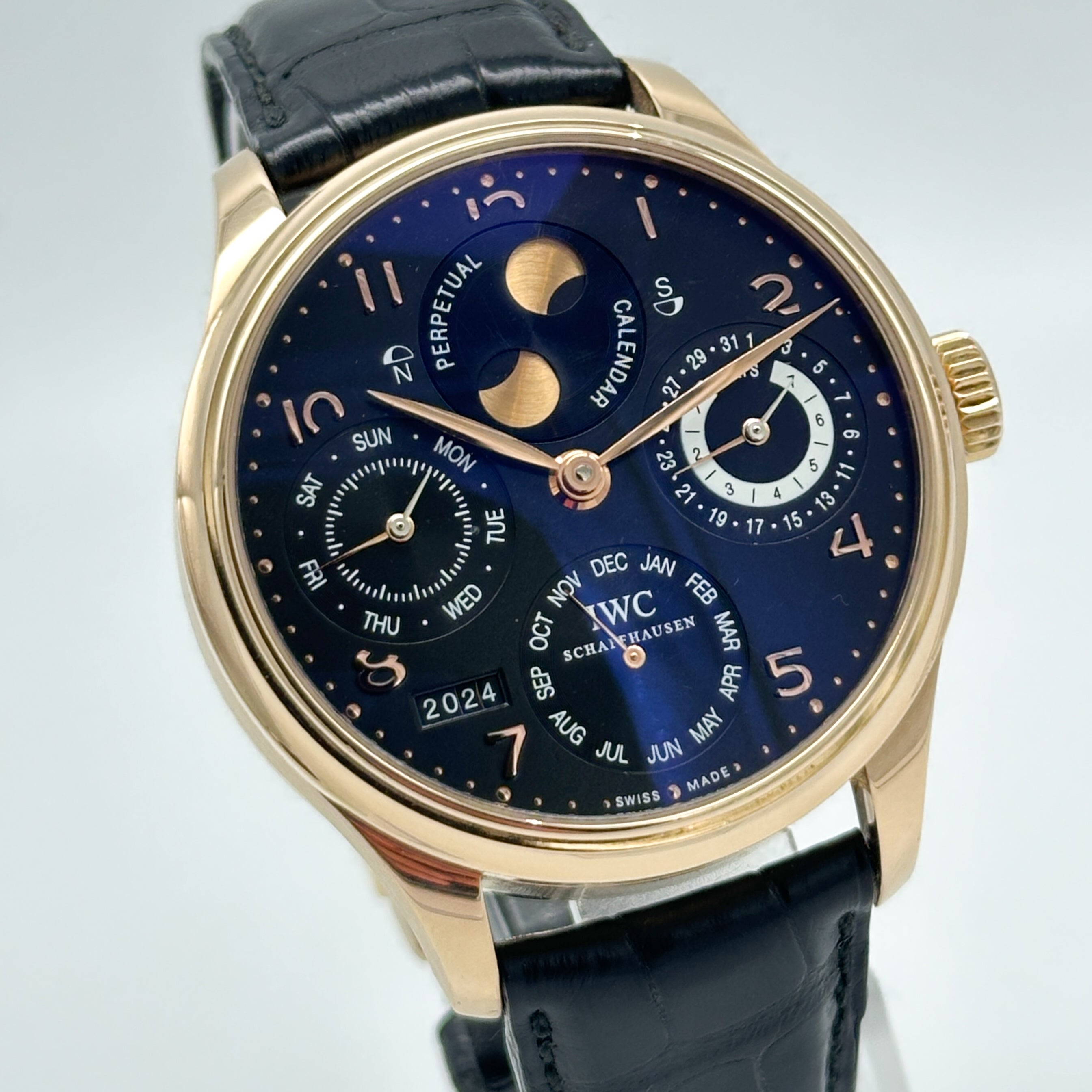 IWC Portuguese Perpetual Calendar Rosegold IW502119 - 2005