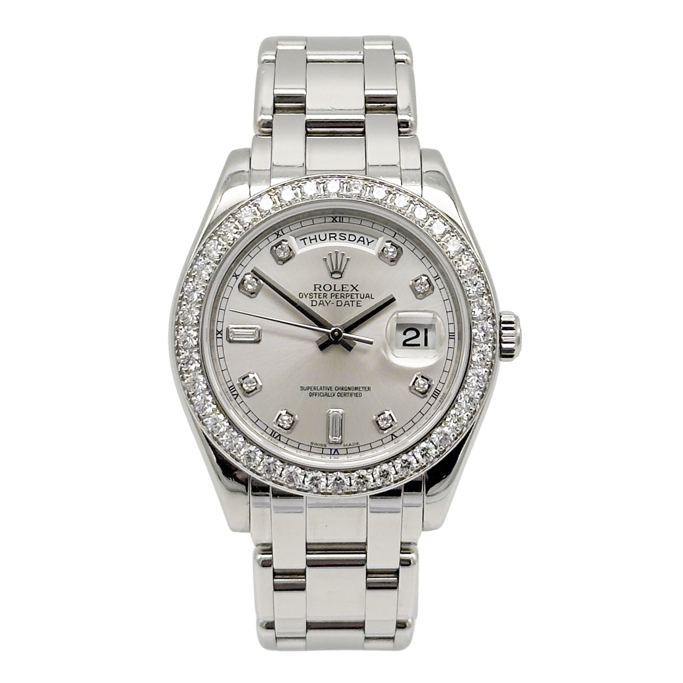 Rolex Day-Date Masterpiece Platinum 18946 - 2009