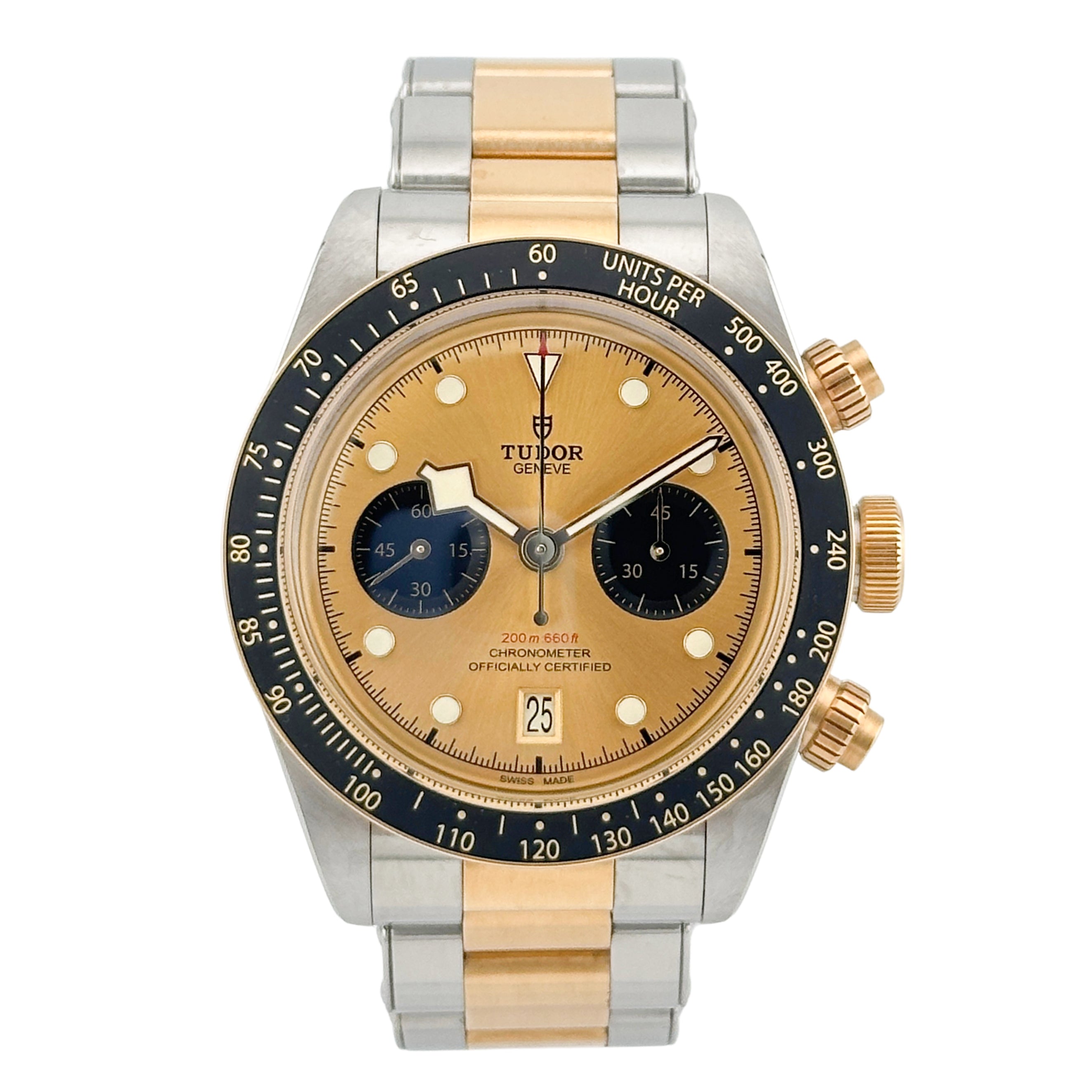 Tudor Black Bay Chrono Stahl / Gelbgold 79363N - 2023