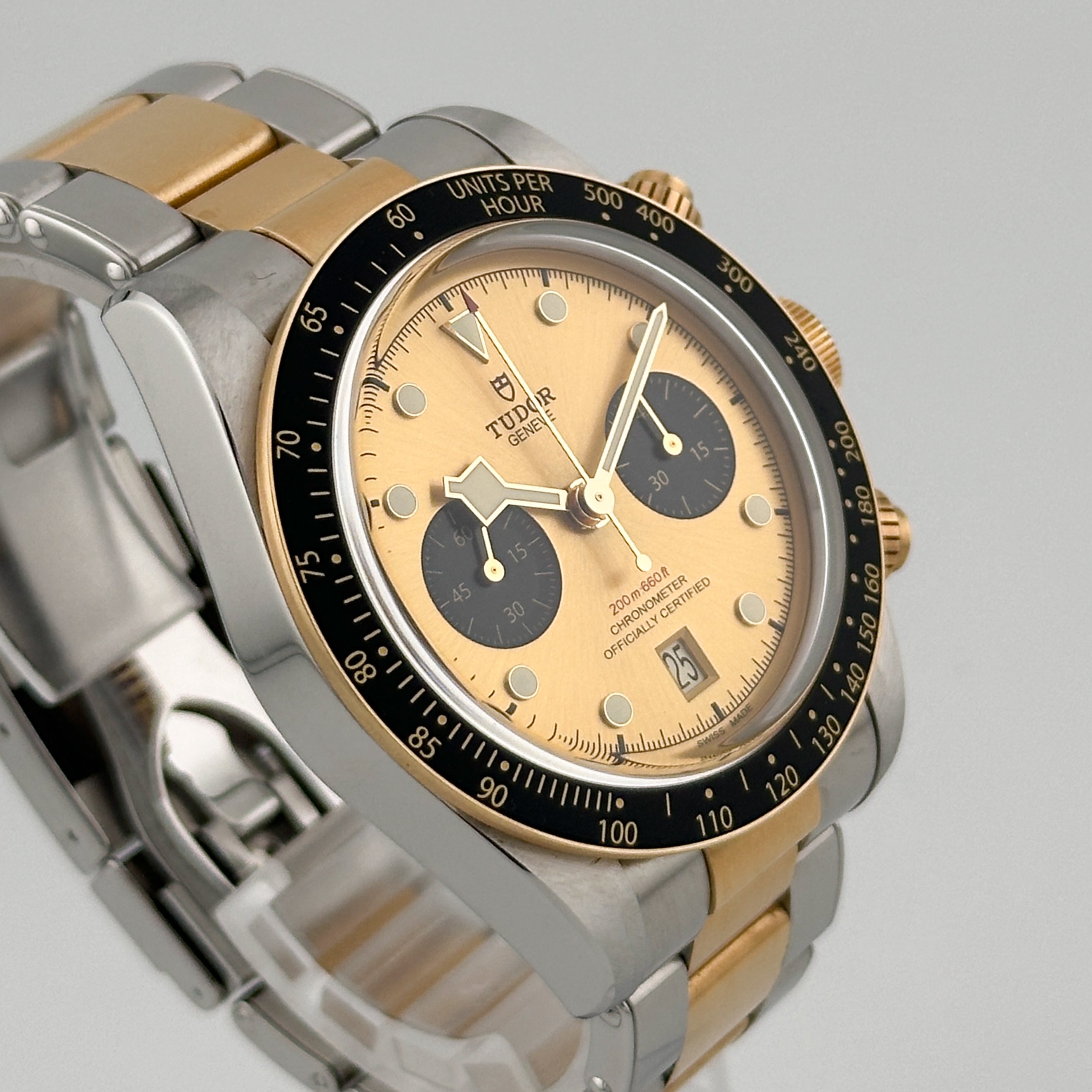 Tudor Black Bay Chrono Stahl / Gelbgold 79363N - 2023