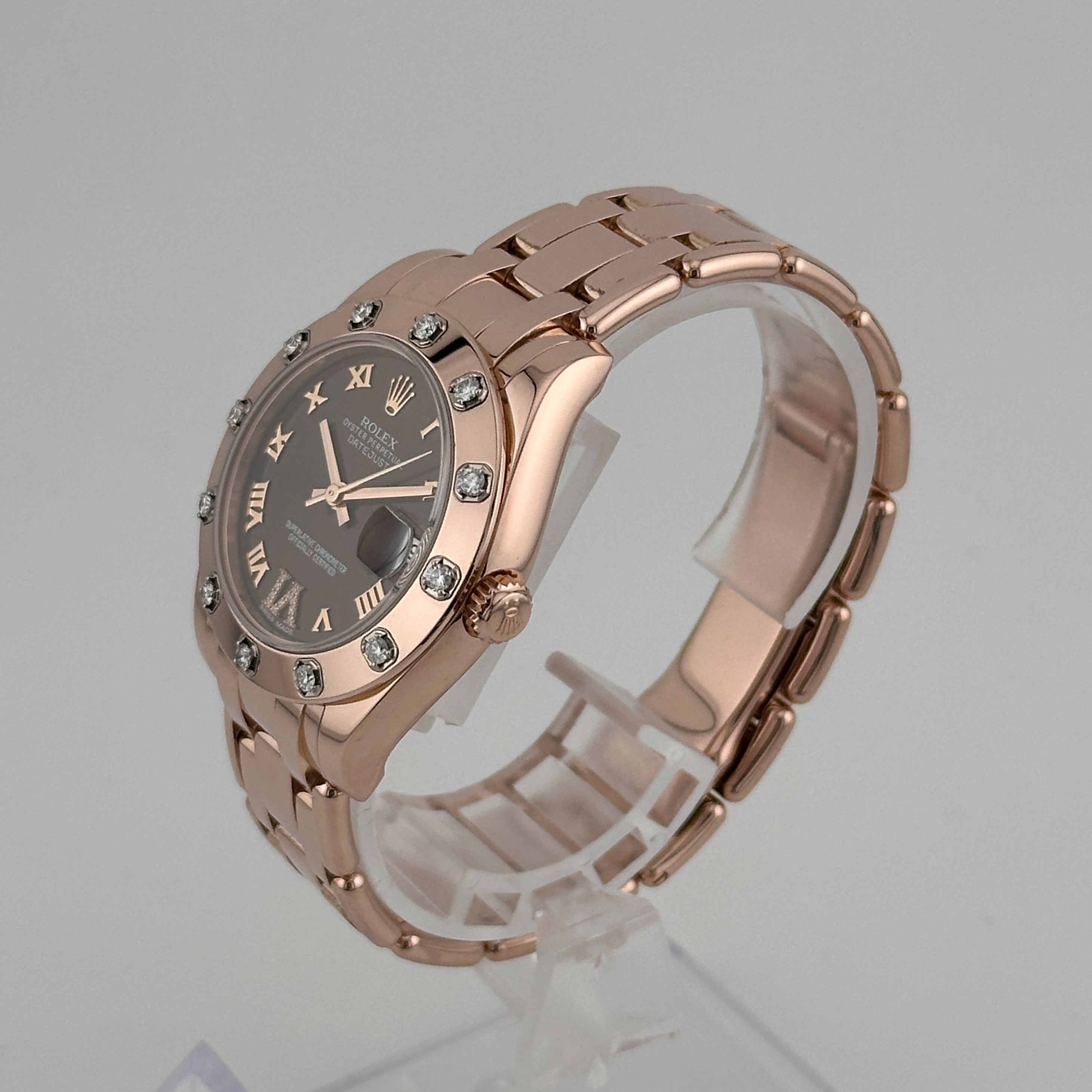 Rolex Pearlmaster  34 Roségold Factory 81315 - 2014