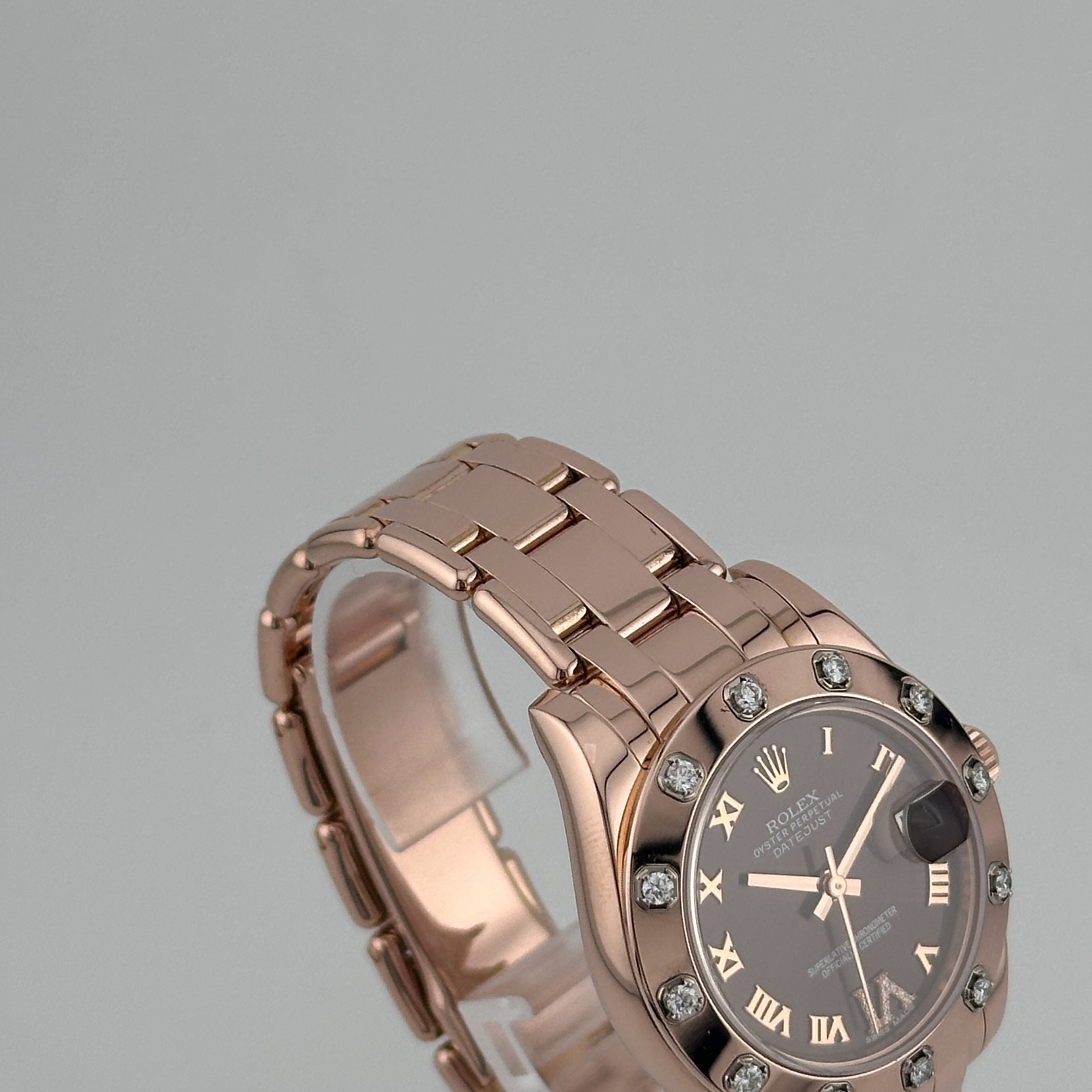 Rolex Pearlmaster  34 Roségold Factory 81315 - 2014