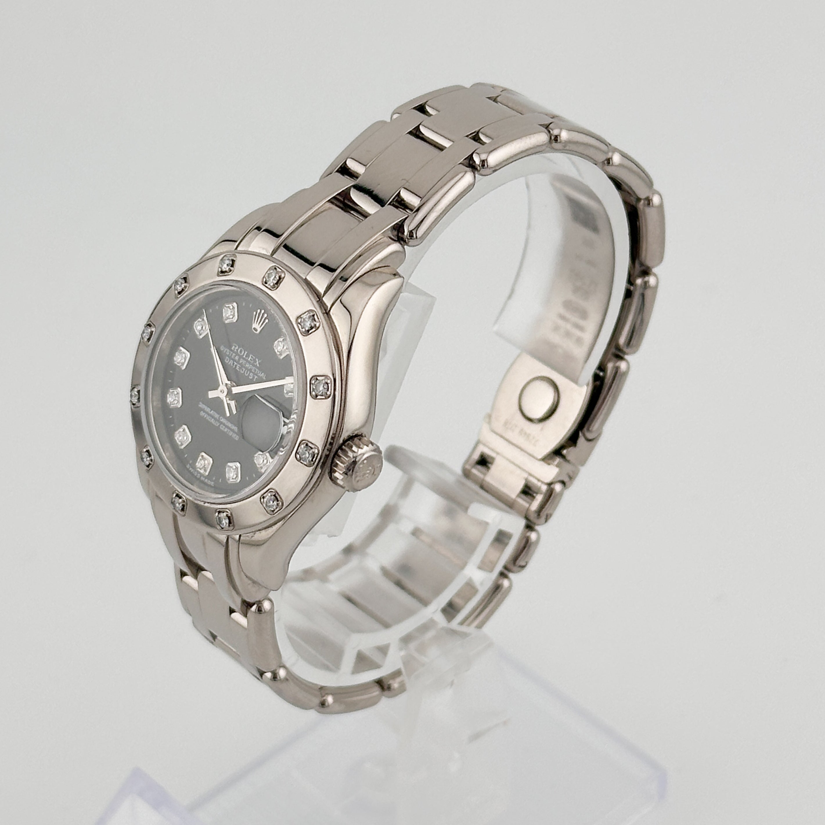 Rolex Lady-Datejust Pearlmaster Weißgold 80319 - 2002