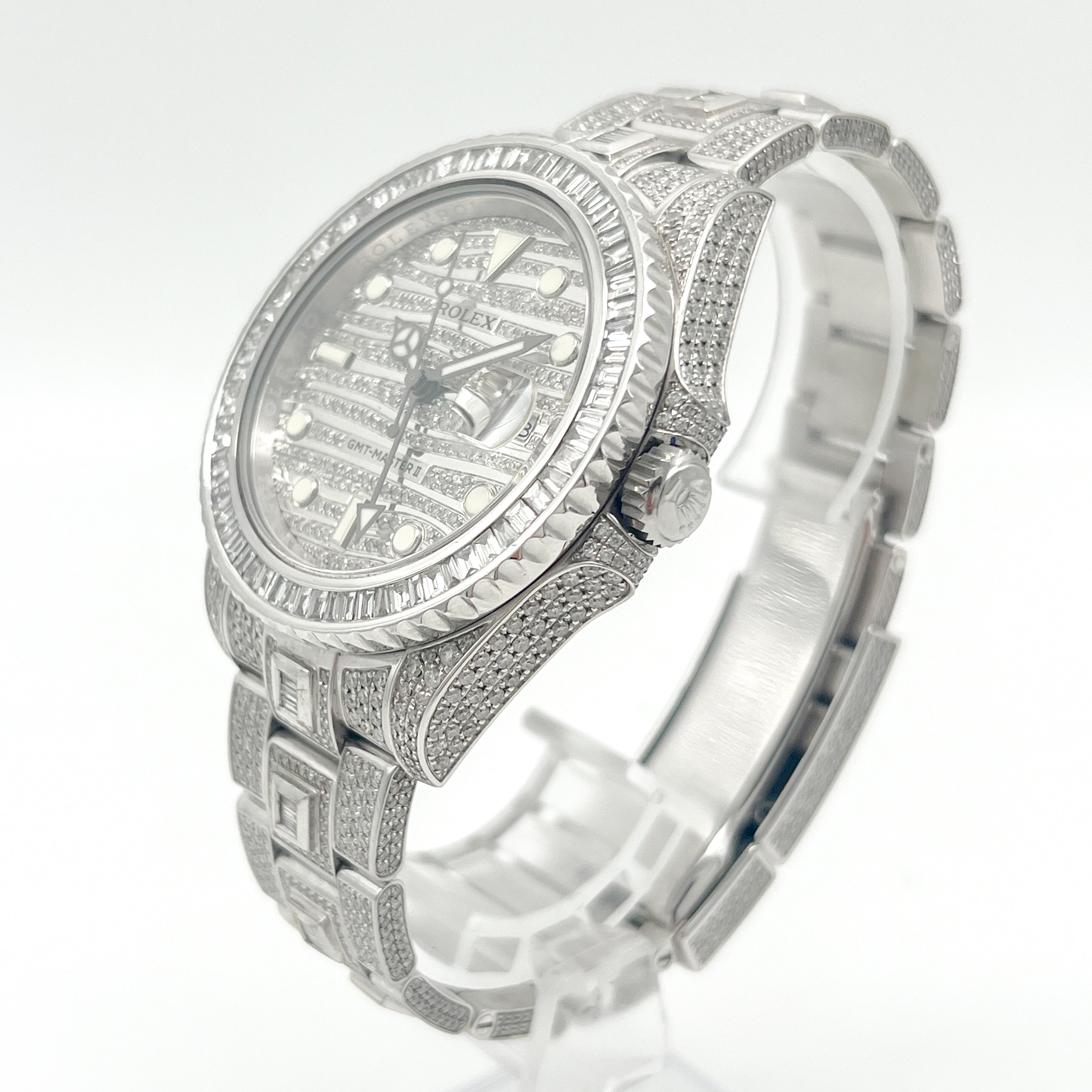 Rolex Explorer II Steel Iced Out 216570