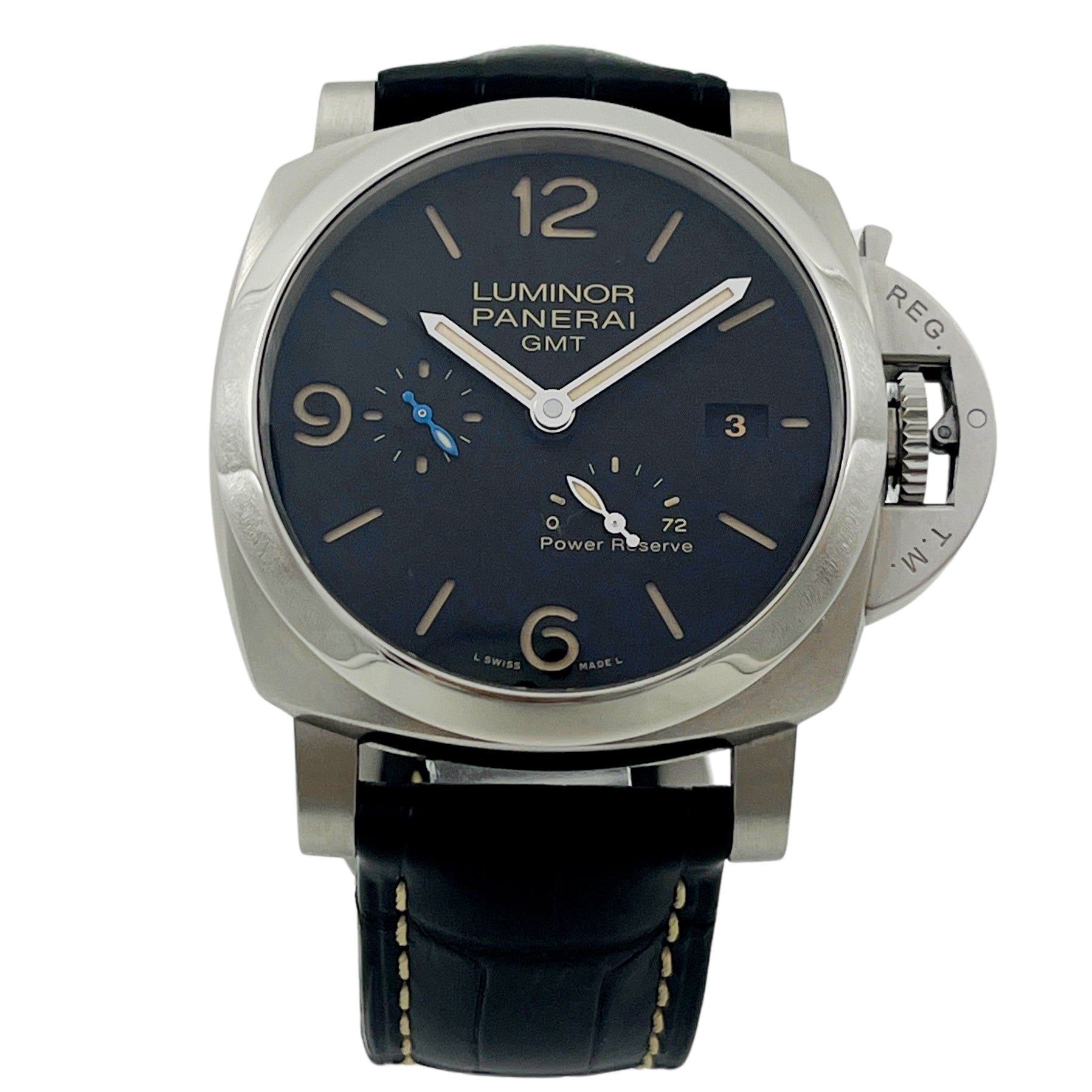 Panerai Luminor GMT Power Reserve Stahl PAM01321 2022