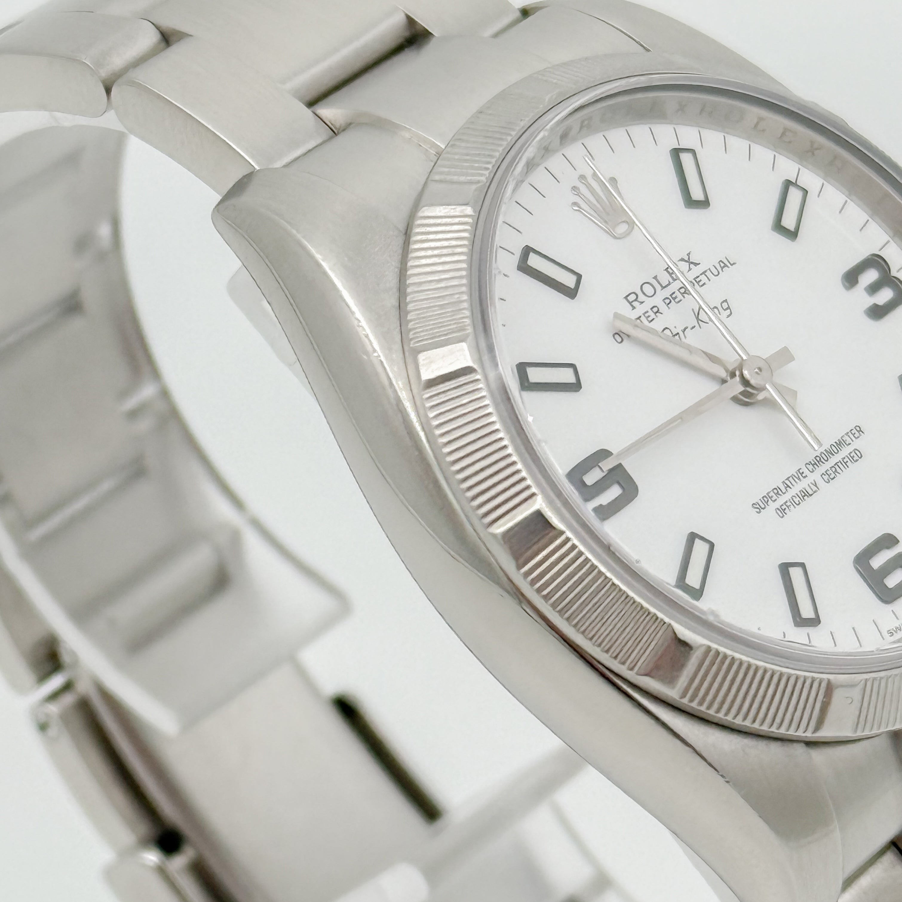 Rolex Air King Stahl 114210