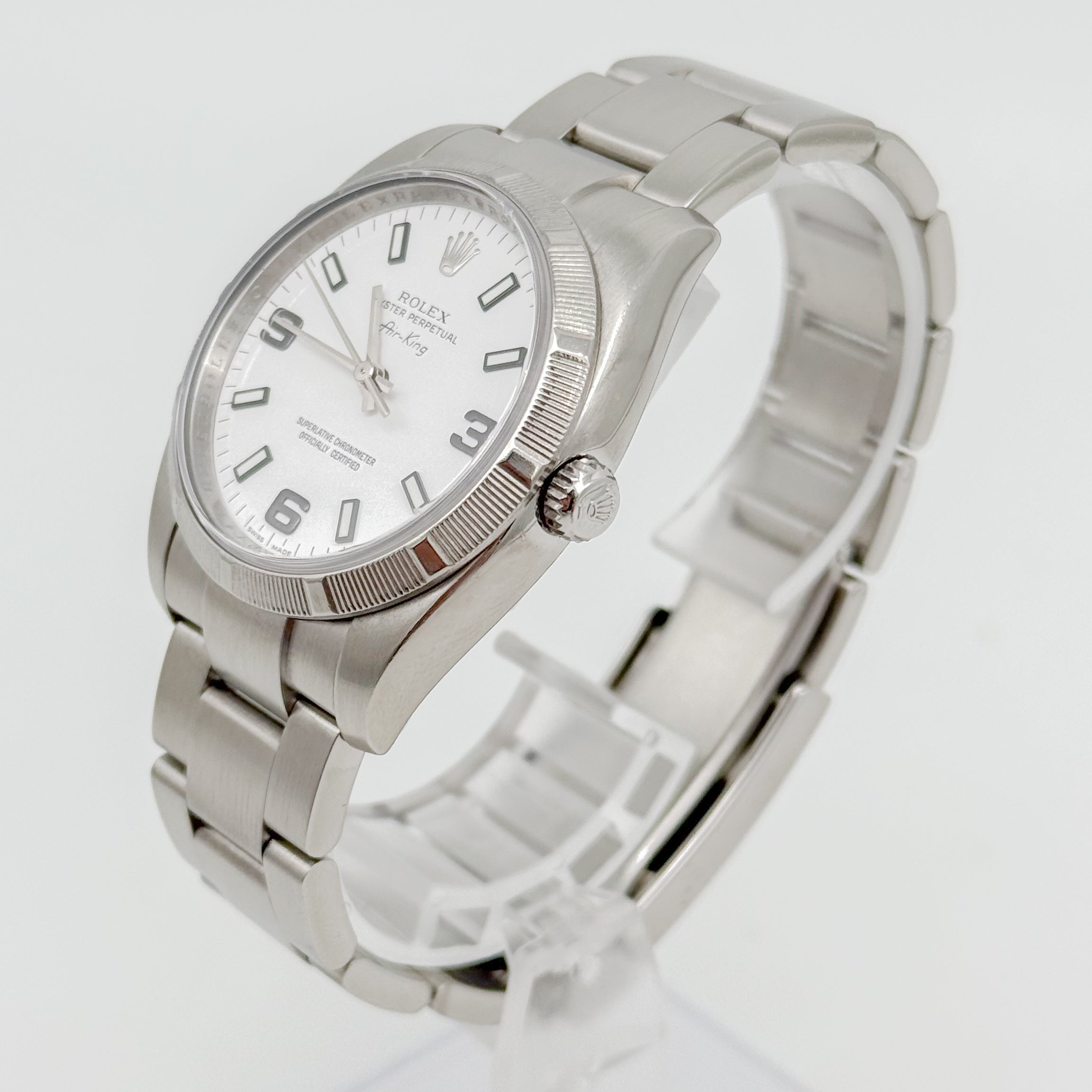 Rolex Air King Stahl 114210