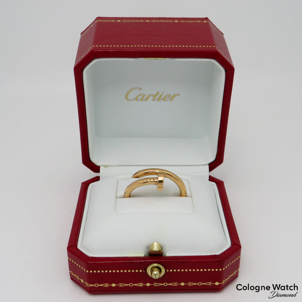 Cartier Juste un Clou Ring in 750 18K Rosegold Gr. 62 mit Box und Papieren