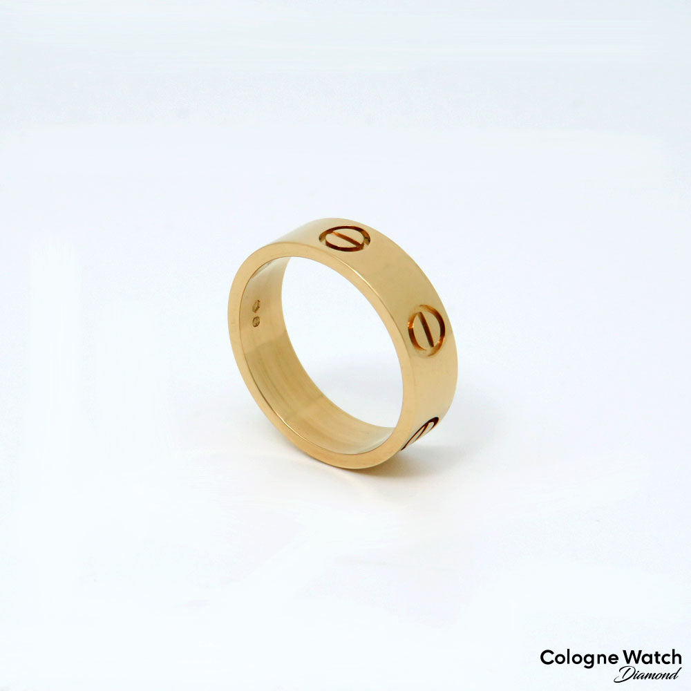 Cartier Love Ring in 750 18K Gelbgold Gr. 53 mit Rechnung