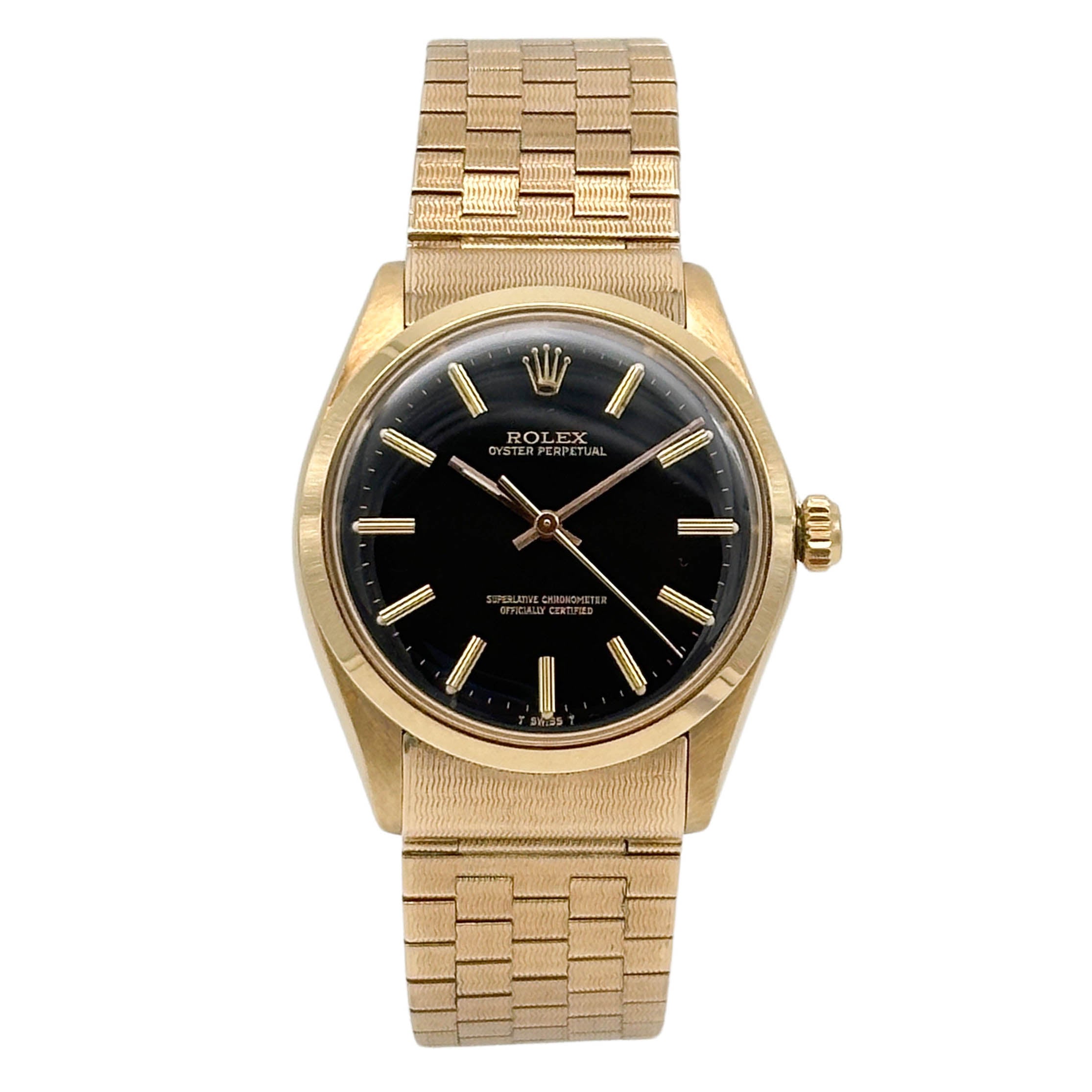 Rolex Oyster Perpetual 34 Yellow Gold 1003