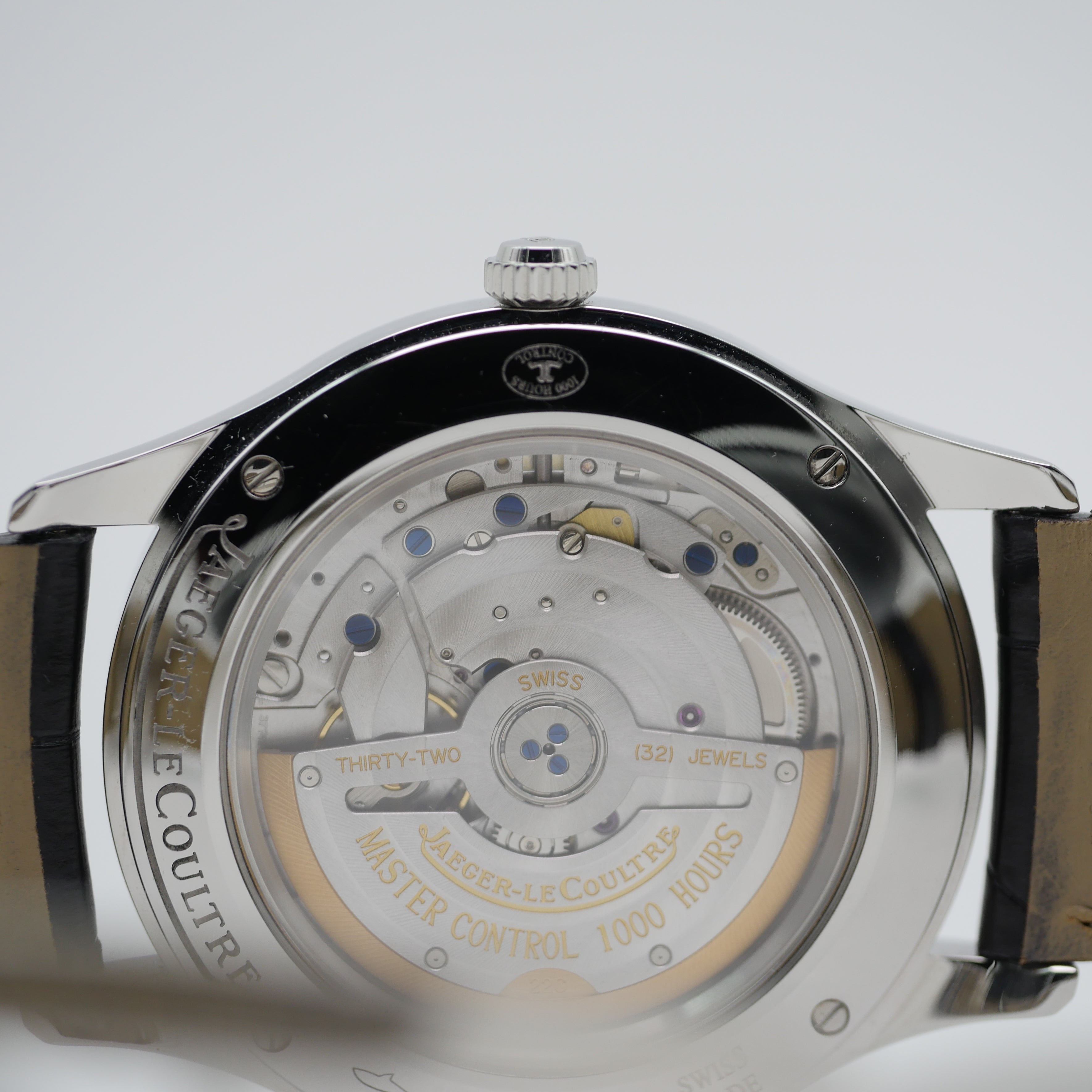 Jaeger-LeCoultre Master Control Date Stahl 176.8.40.S - 2013