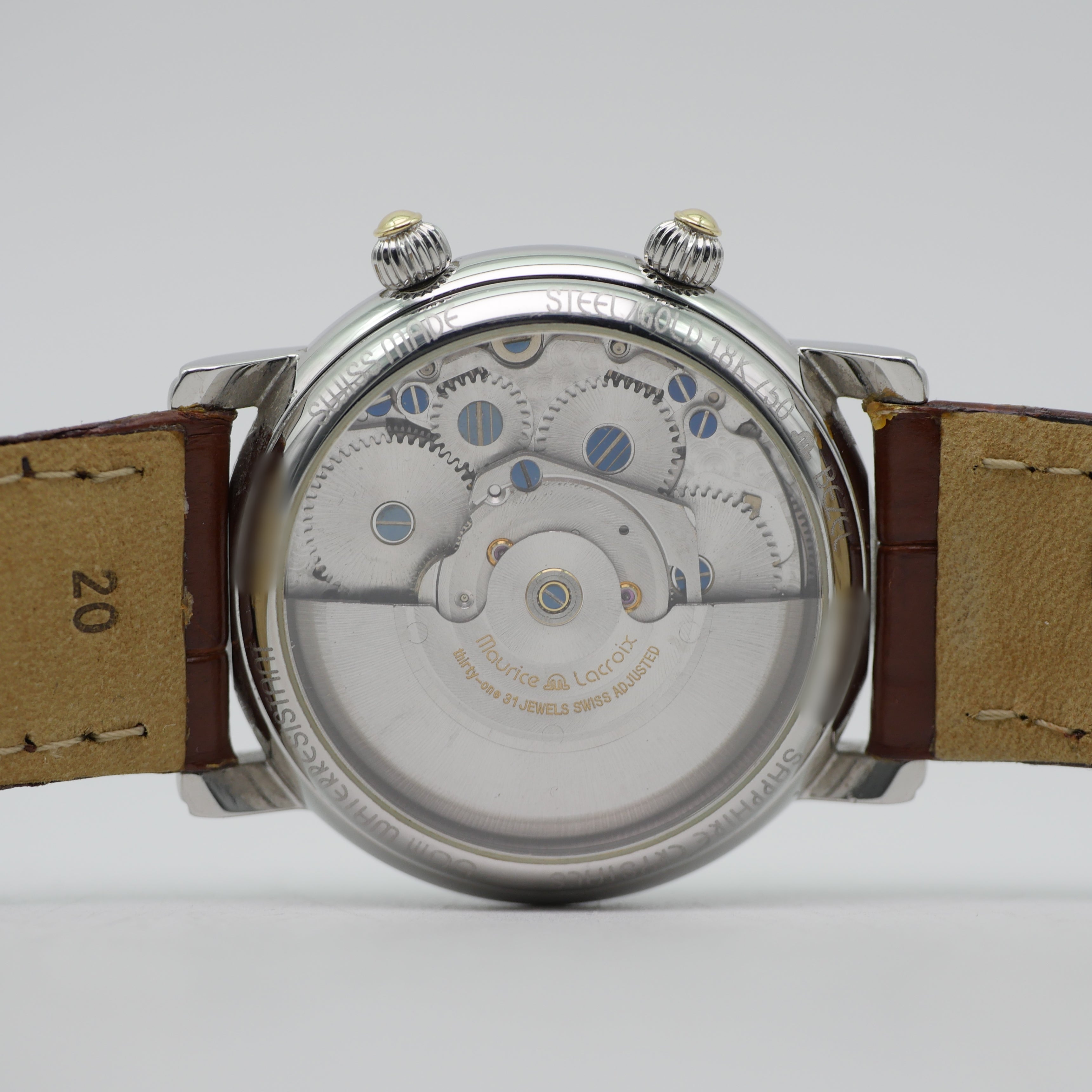 Maurice Lacroix Masterpiece Reveil Stahl  20779