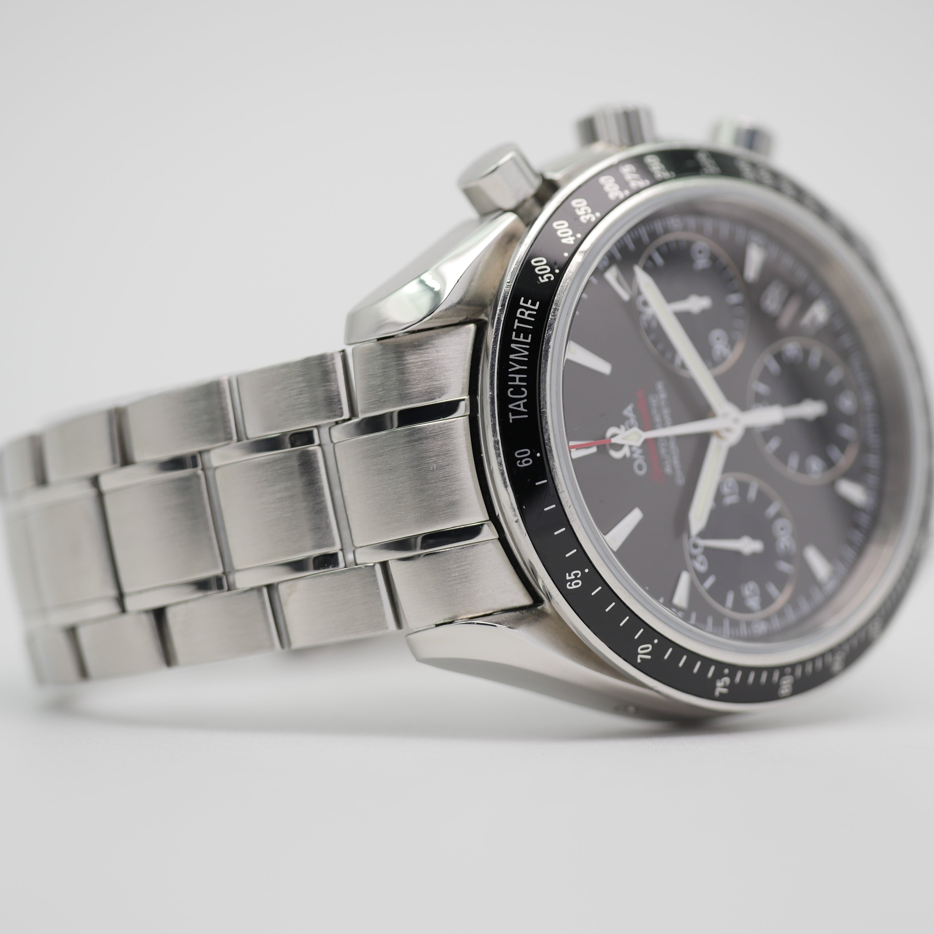 Omega Speedmaster Date Chronograph Stahl 32330404006001 - 2010