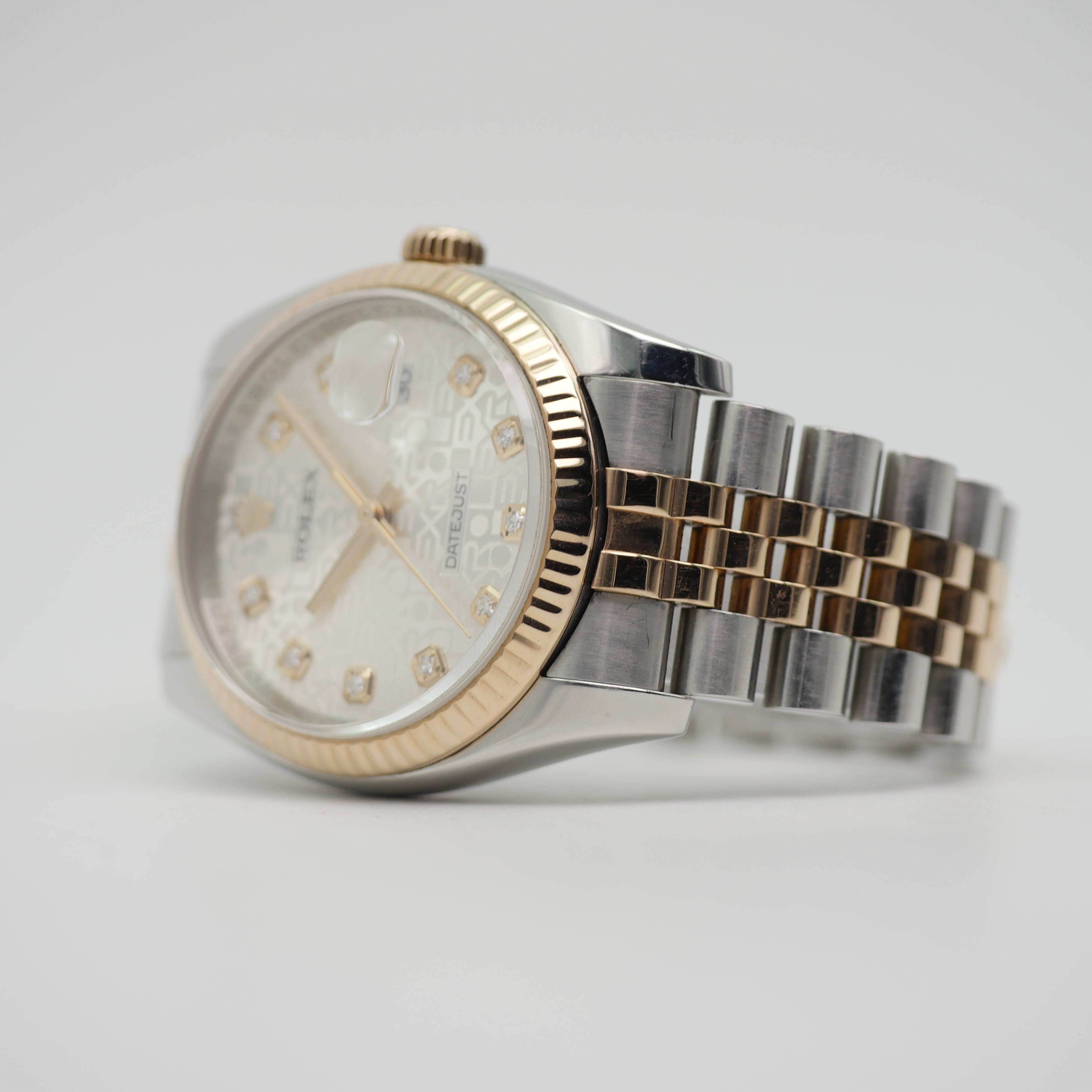 Rolex Datejust 36mm Stahl / Roségold 116231 - 2013