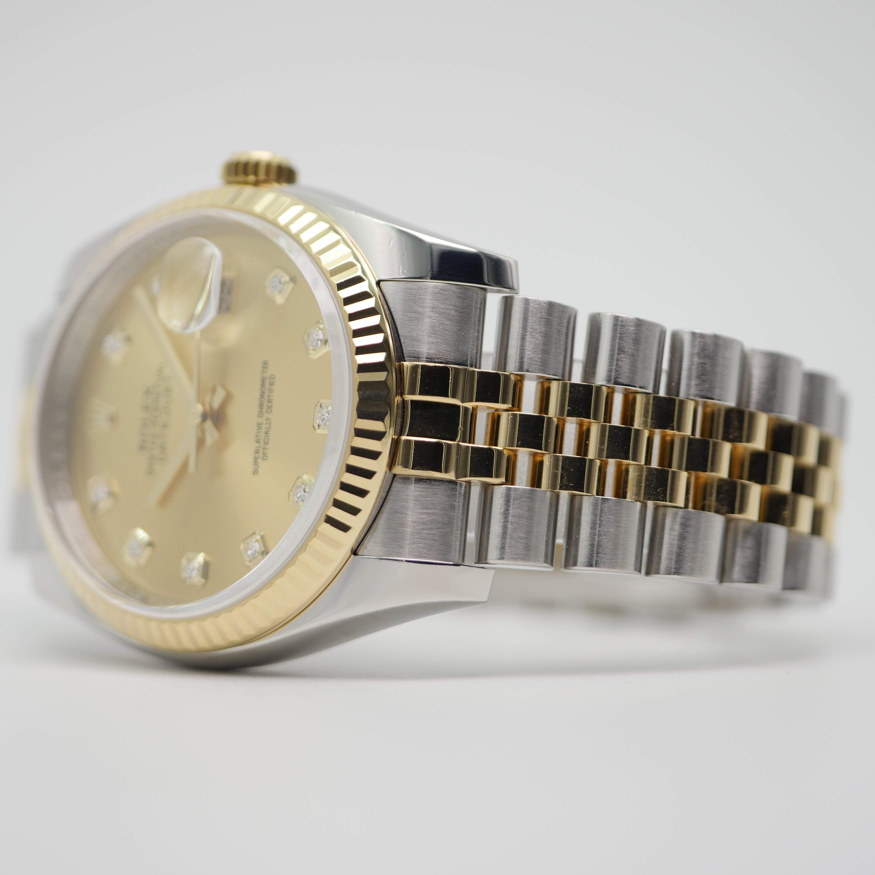 Rolex Datejust 36mm Steel / Yellow Gold 116233 - 2014