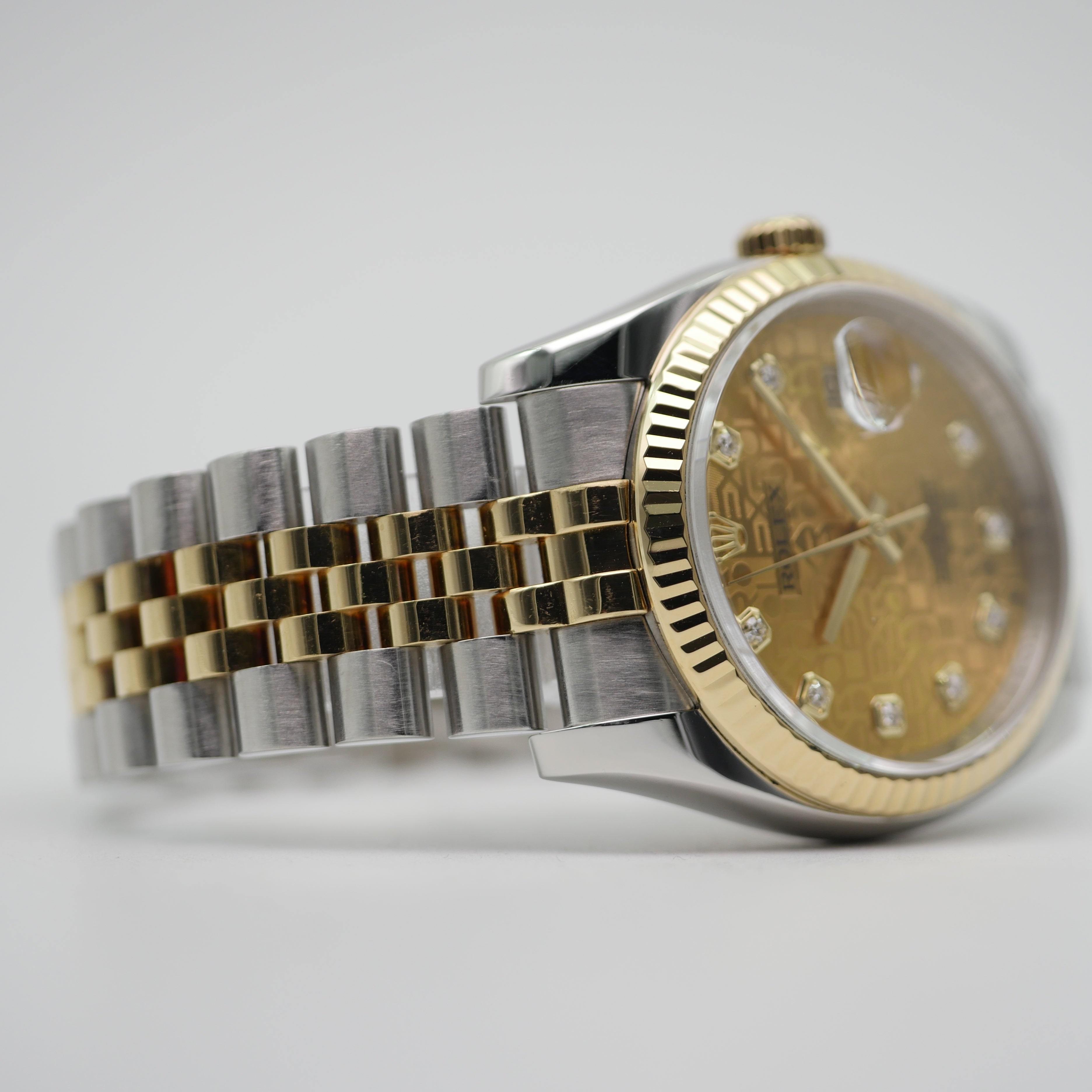 Rolex Datejust 36mm Steel / Yellow Gold 116233 - 2014