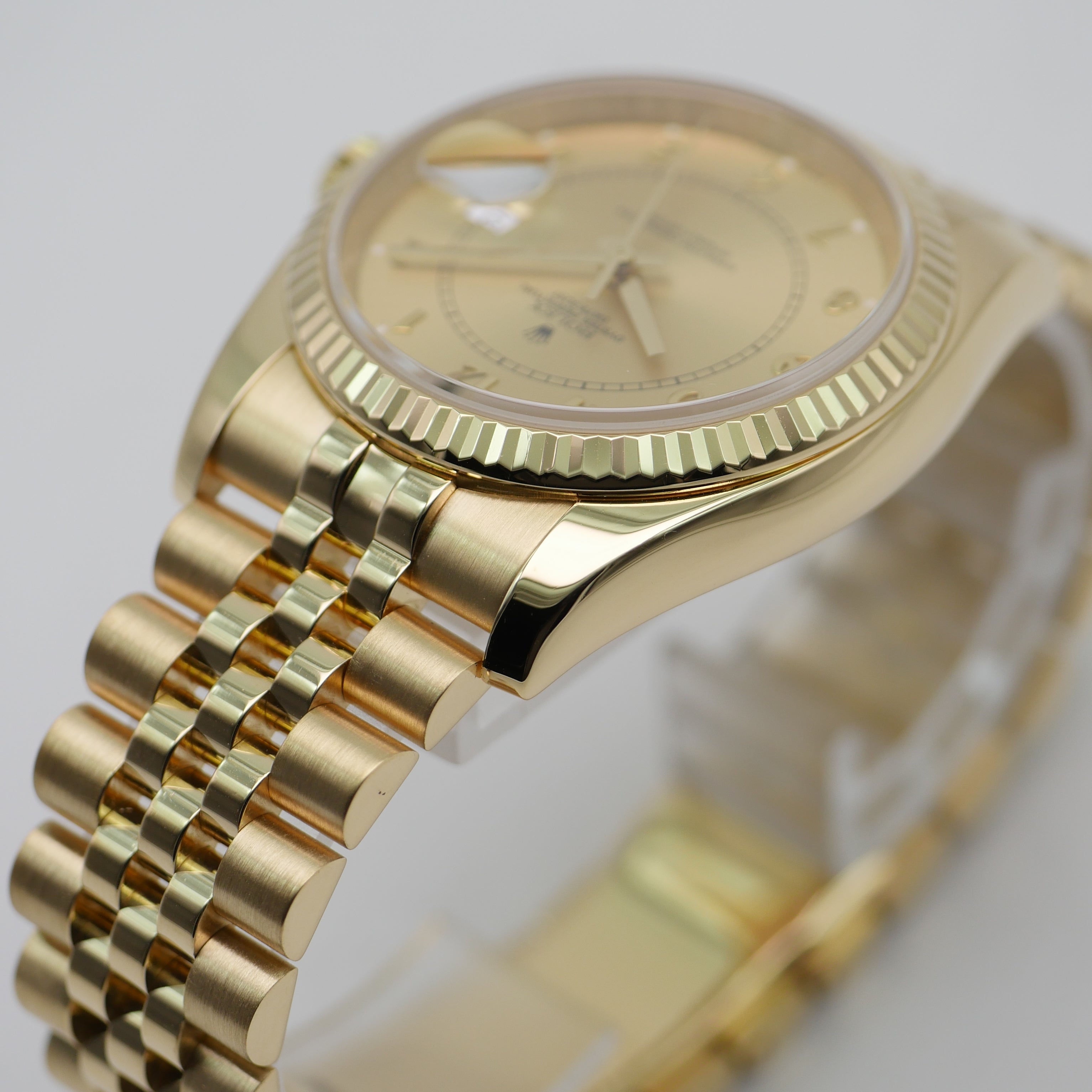 Rolex Datejust 36 Yellow Gold "Onyx Dial" 116238 - 2009