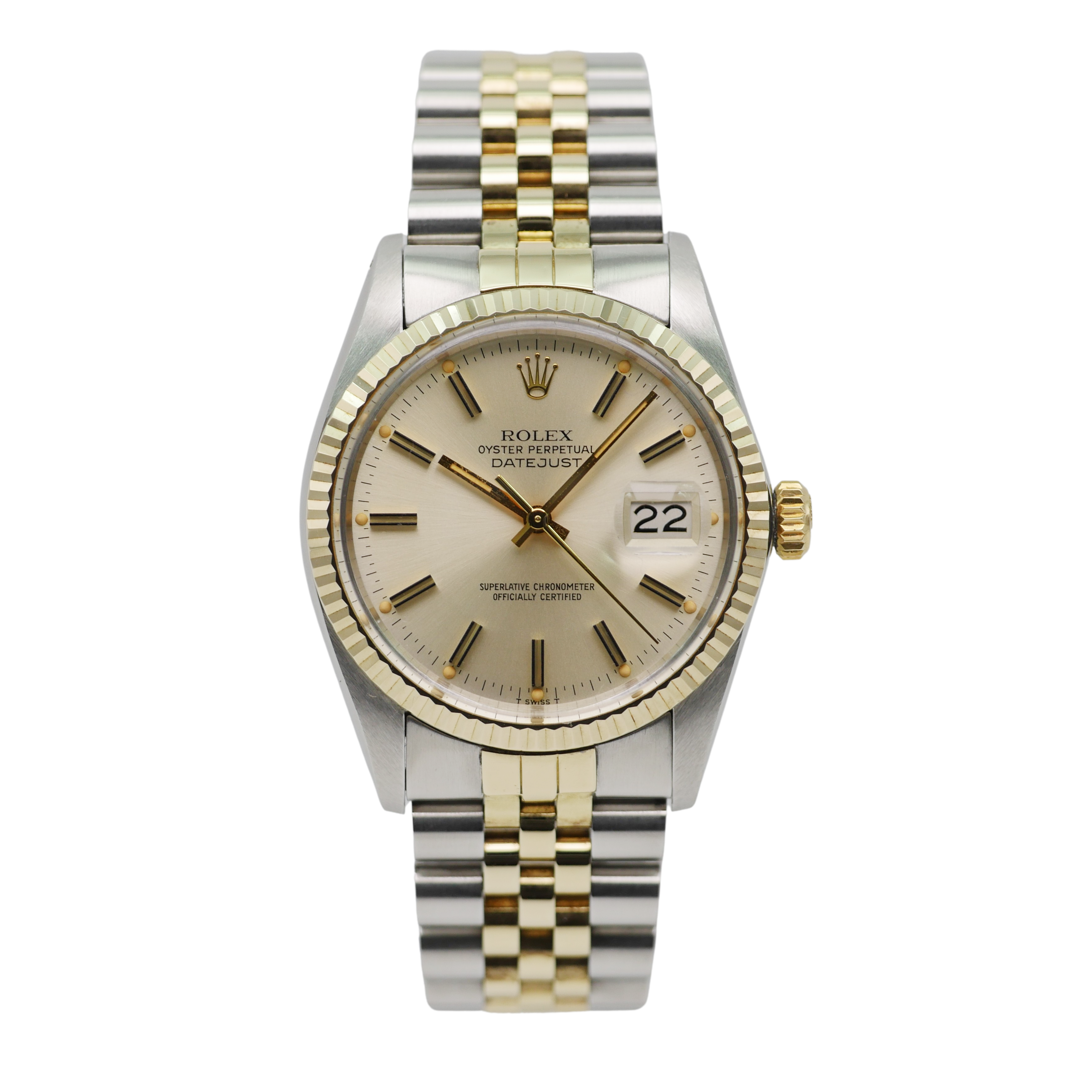 Rolex-Datejust Stahl / Gelbgold 16013 - 1981