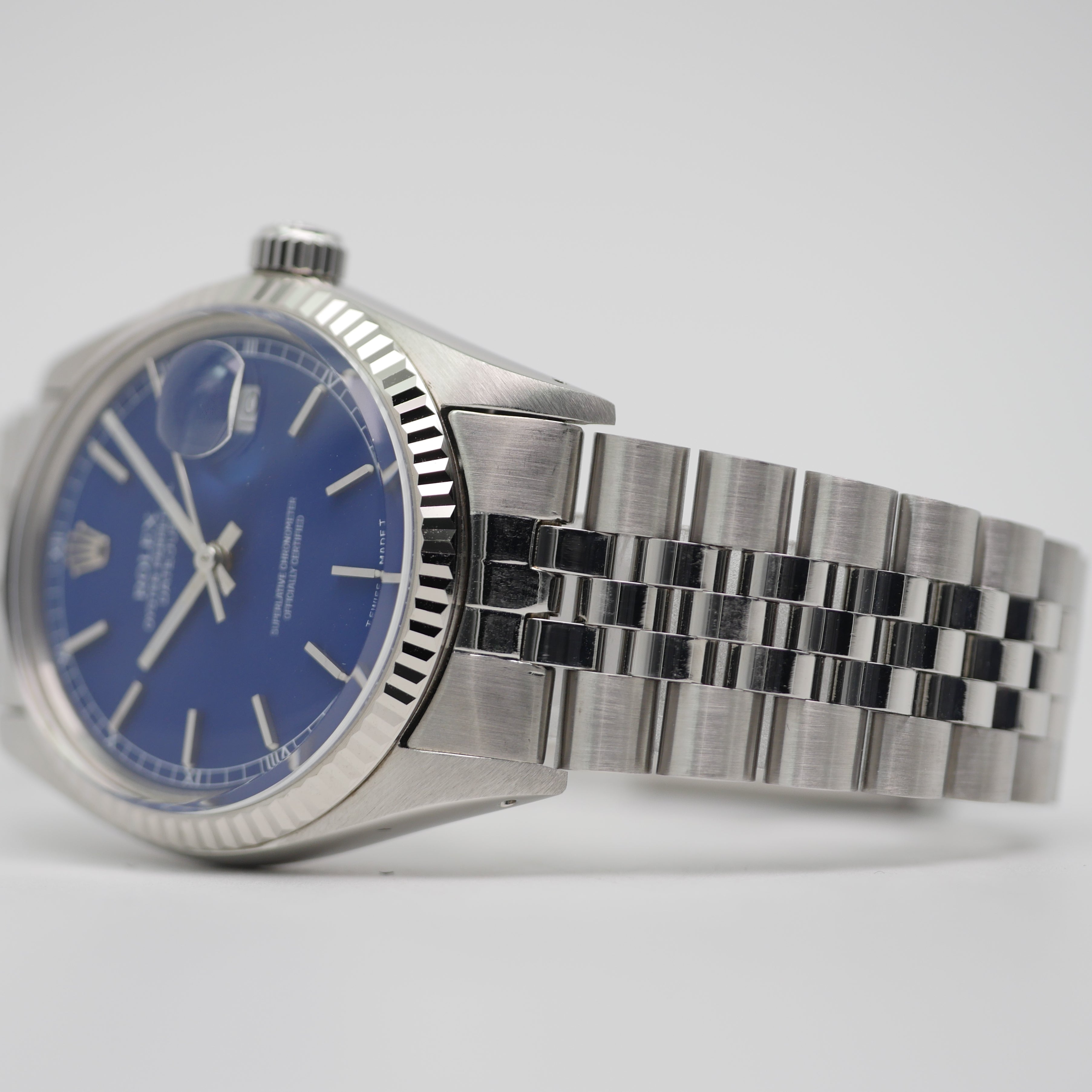 Rolex deals 16234 blue