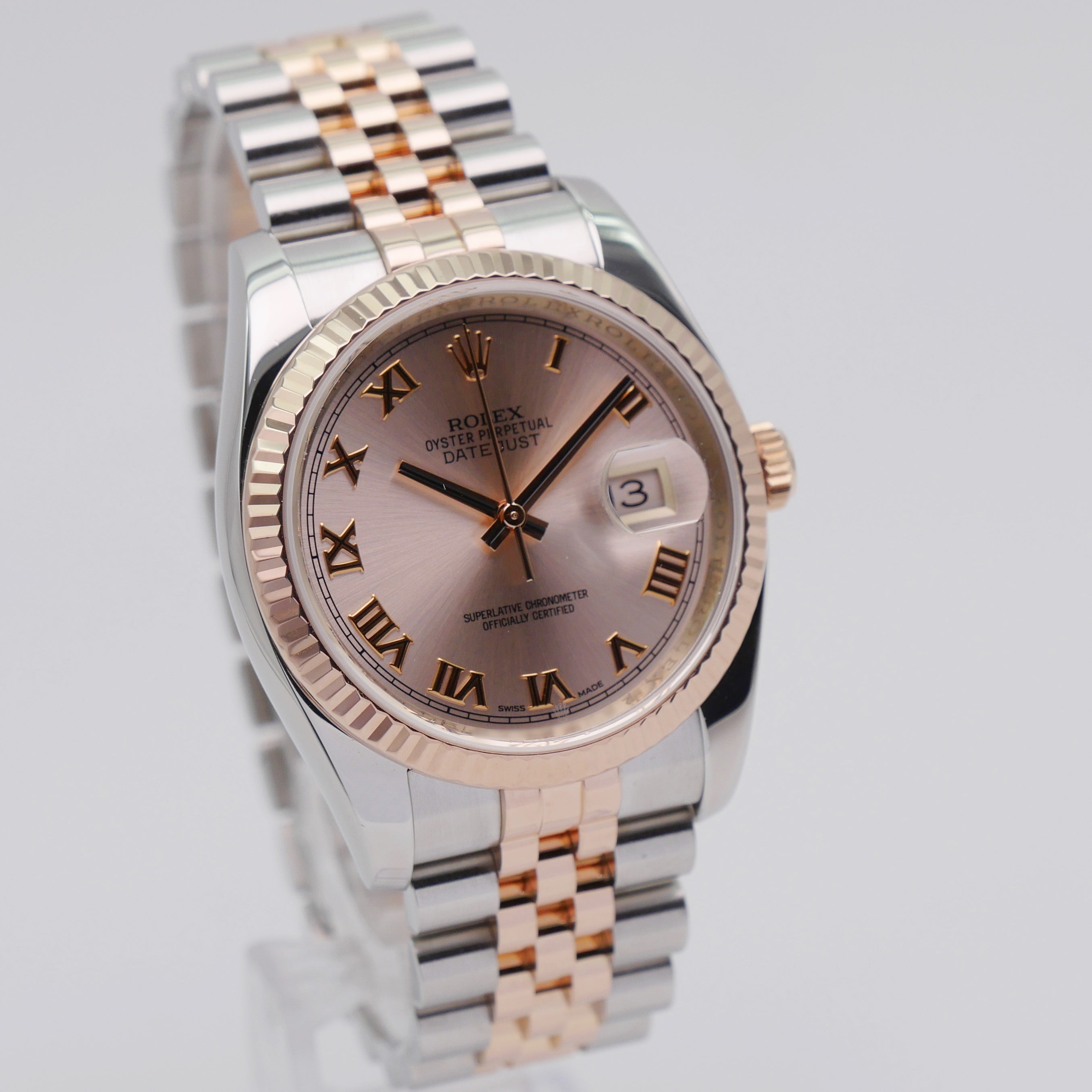 Rolex Datejust 36mm Steel / Rose Gold 116231 - 2015