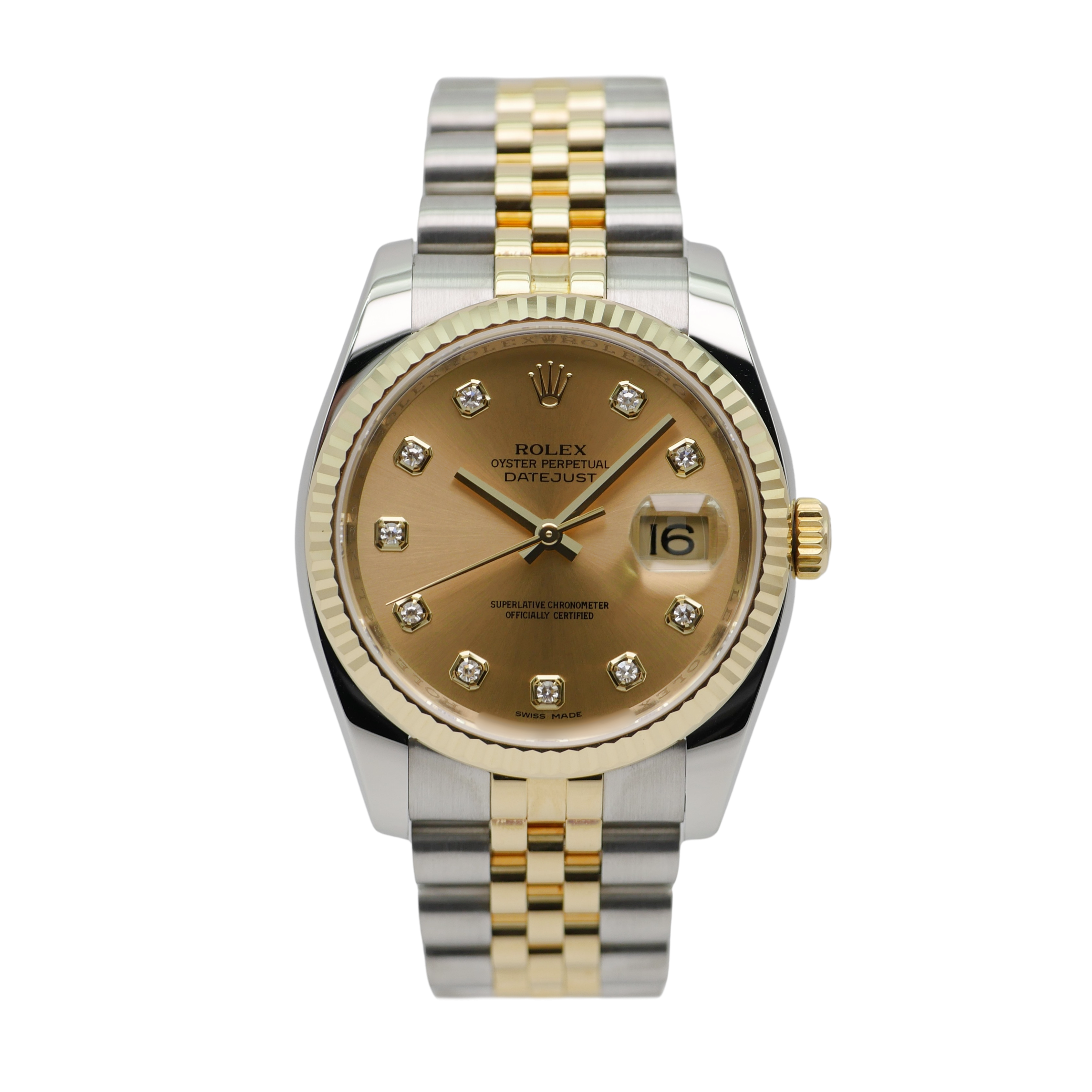 Rolex Datejust 36mm Steel / Yellow Gold 116233 - 2009