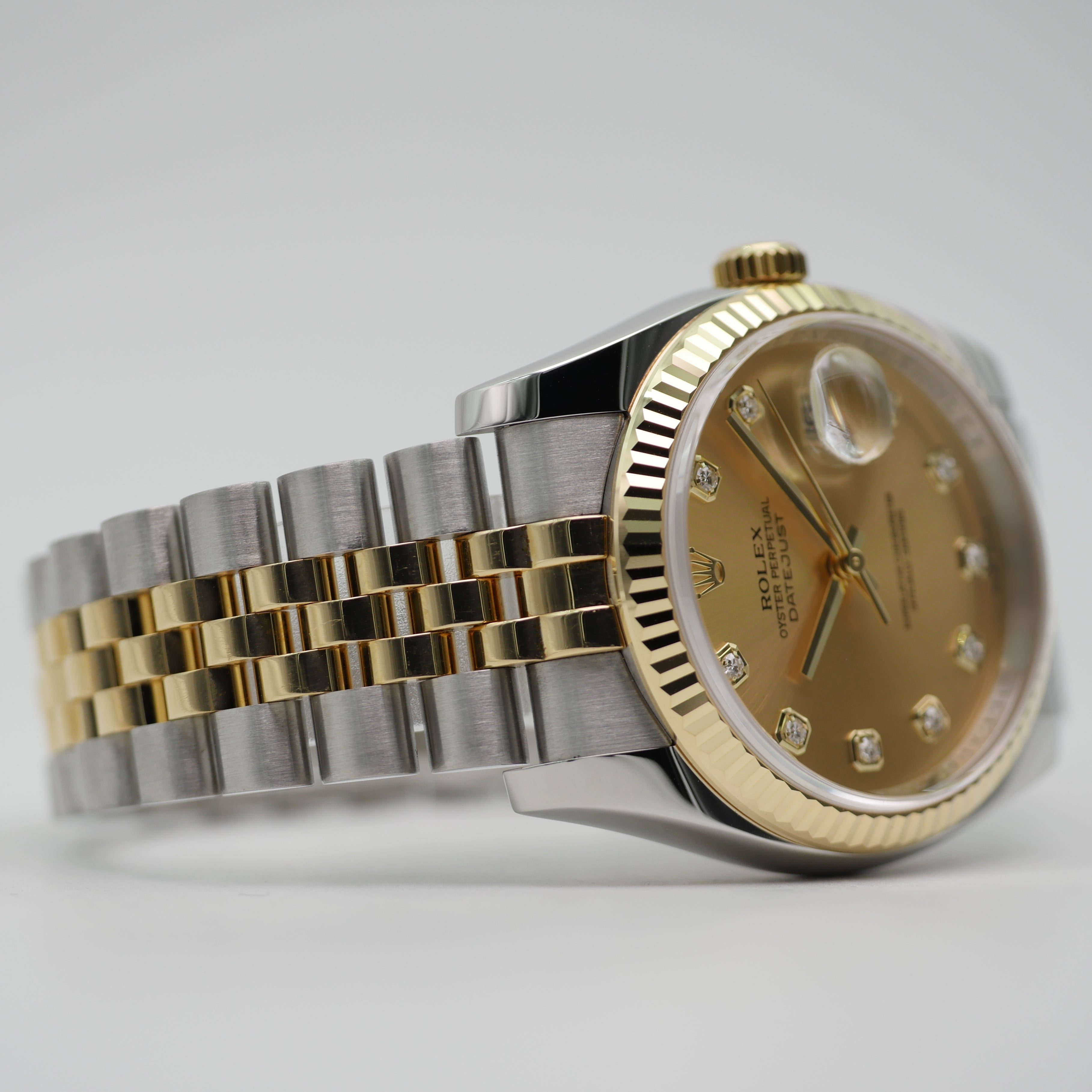 Rolex Datejust 36mm Stahl / Gelbgold 116233 - 2009