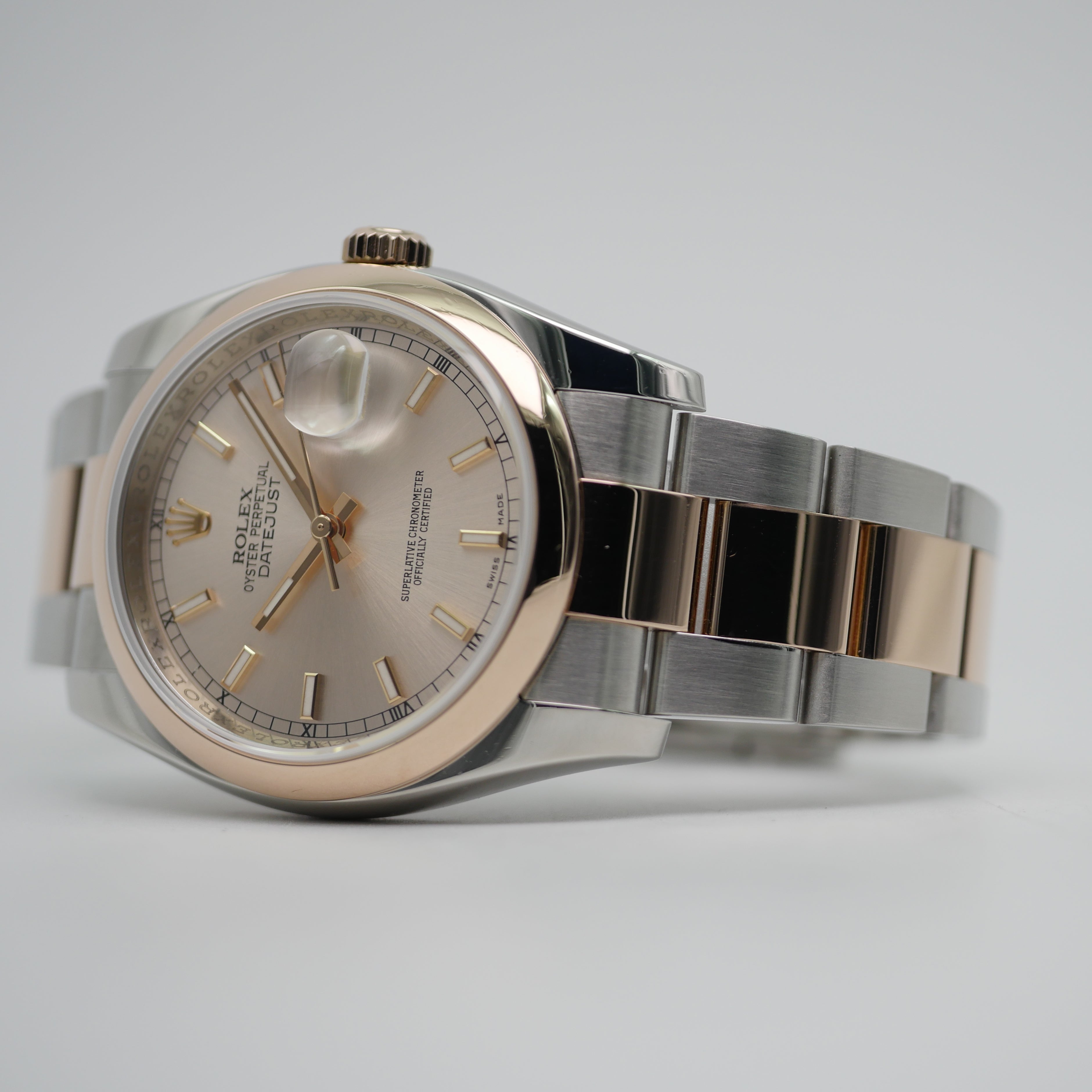 Rolex Datejust 36mm Steel / Rose Gold 116201 - 2013