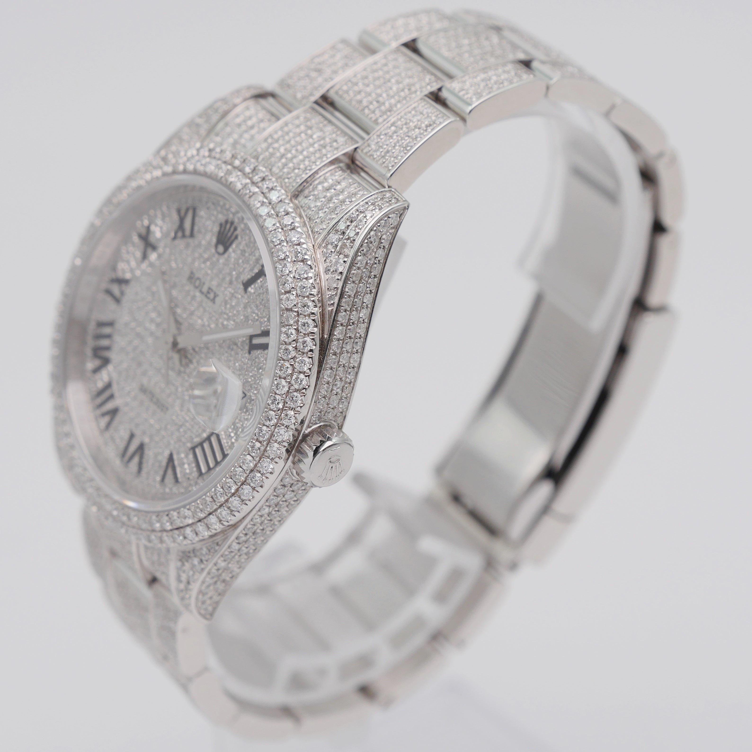 Rolex Datejust 41 Steel Iced Out 126300 - 2019